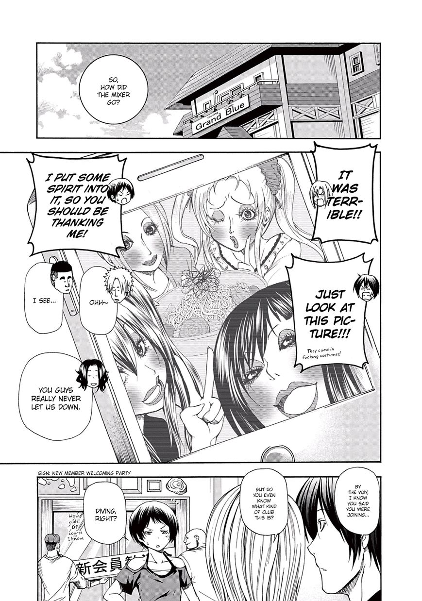 Grand Blue - Chapter 11 : First Buddy