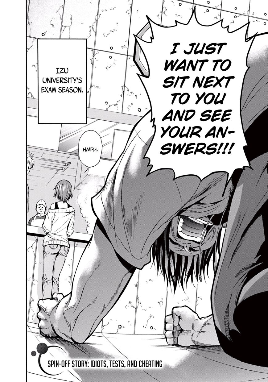 Grand Blue - Chapter 8.5 : Idiots, Tests, And Cheating