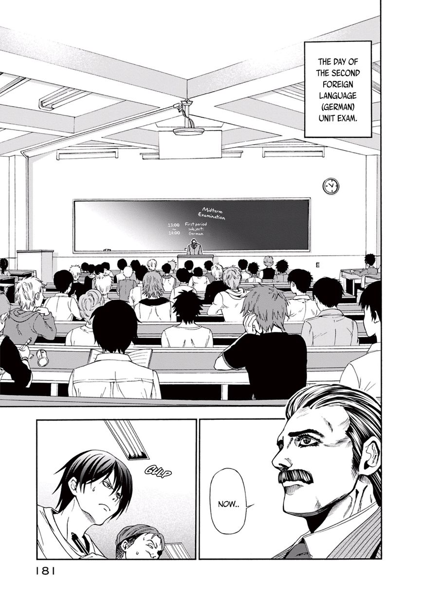 Grand Blue - Chapter 8.5 : Idiots, Tests, And Cheating