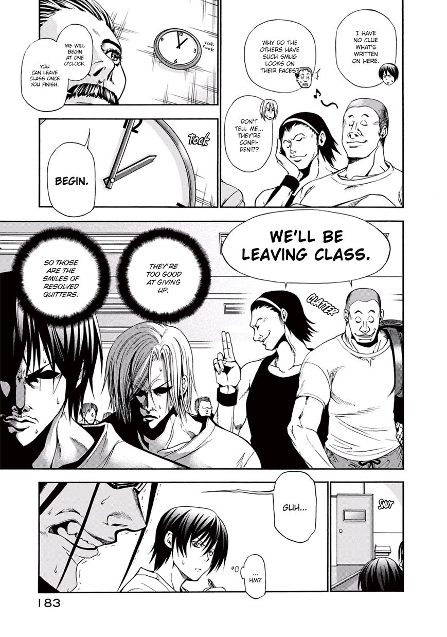 Grand Blue - Chapter 8.5 : Idiots, Tests, And Cheating