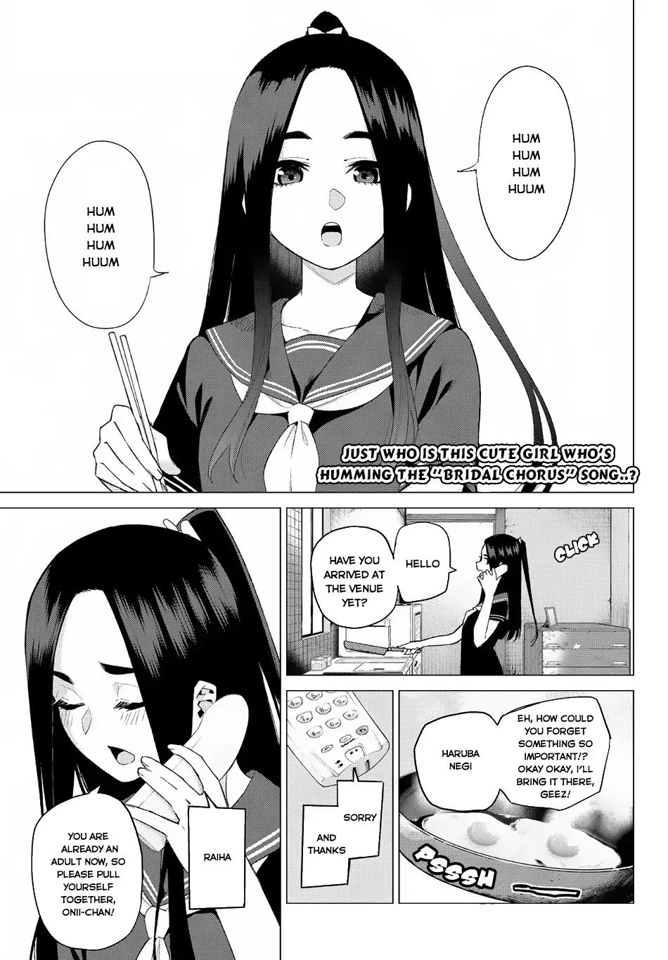 Go-Toubun No Hanayome - Vol.4 Chapter 32: The Legend That Binds - Day 2000