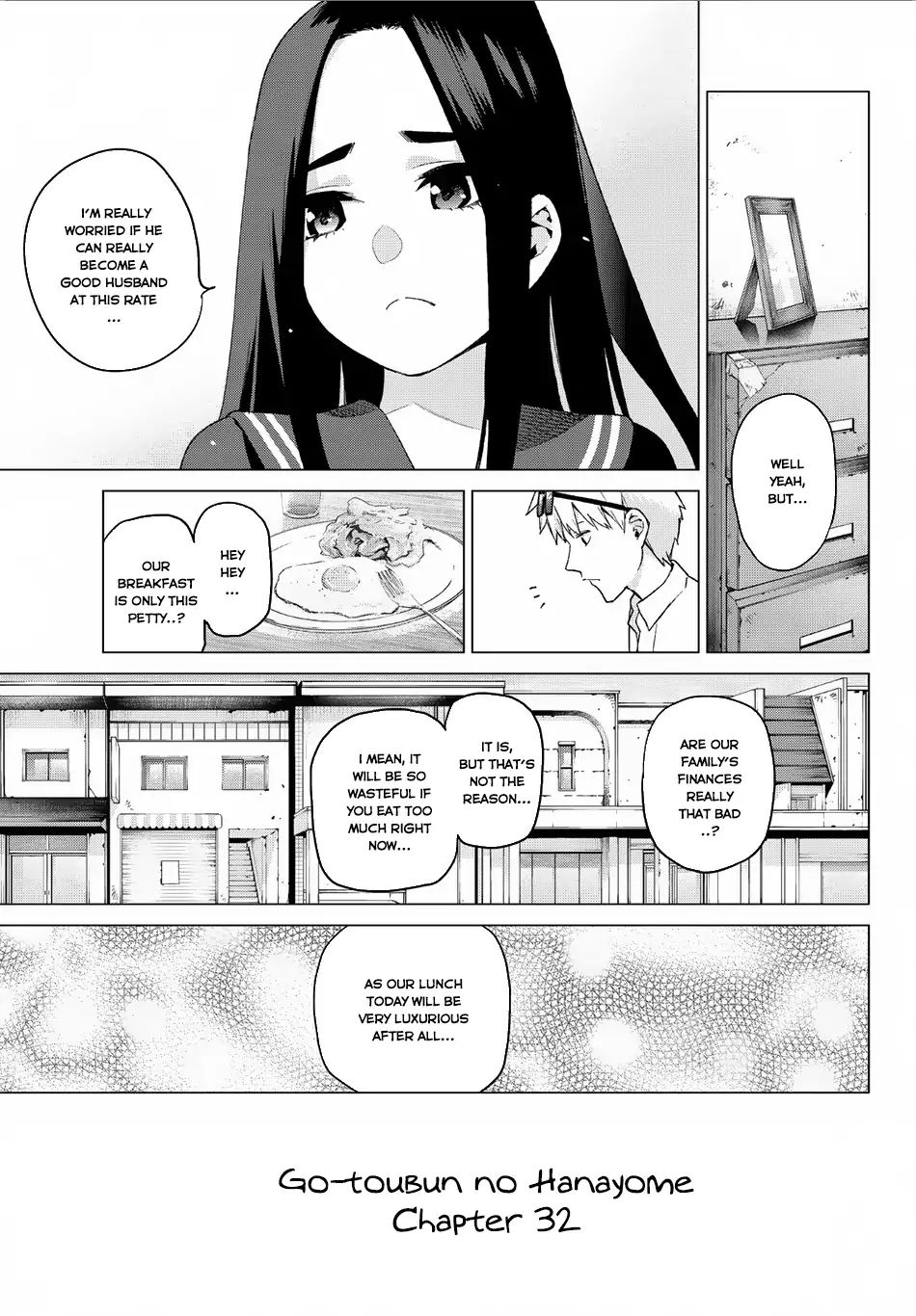 Go-Toubun No Hanayome - Vol.4 Chapter 32: The Legend That Binds - Day 2000