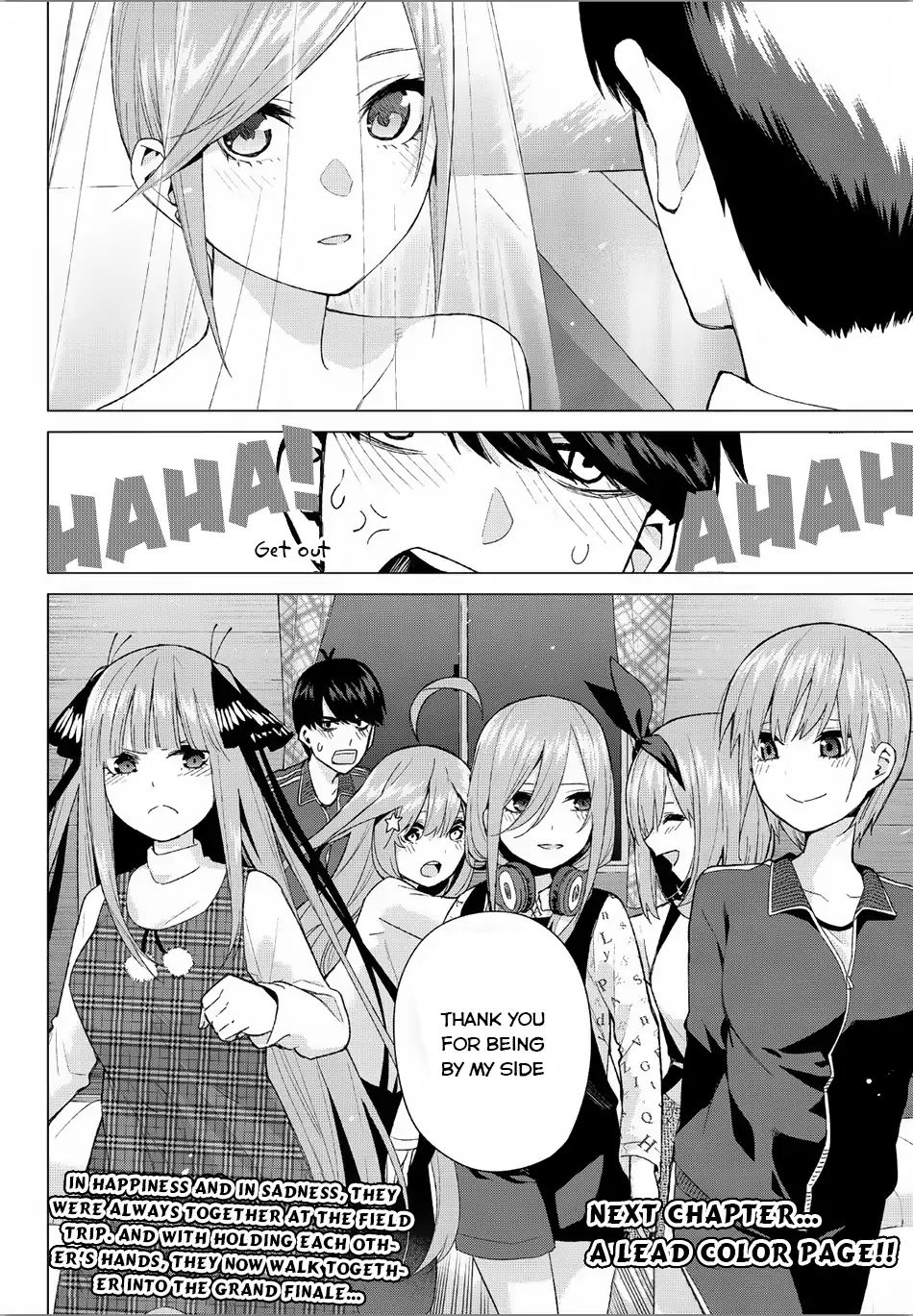 Go-Toubun No Hanayome - Vol.4 Chapter 32: The Legend That Binds - Day 2000