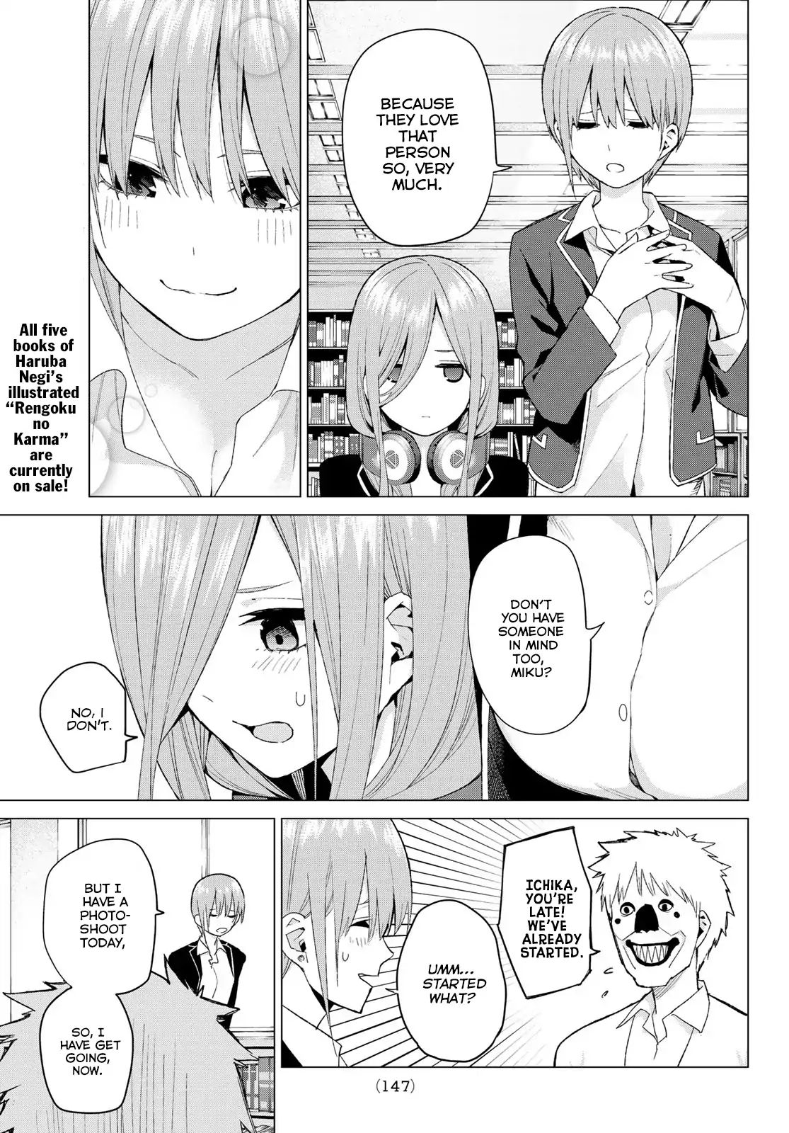 Go-Toubun No Hanayome - Vol.3 Chapter 22: The Legend Of The Knot