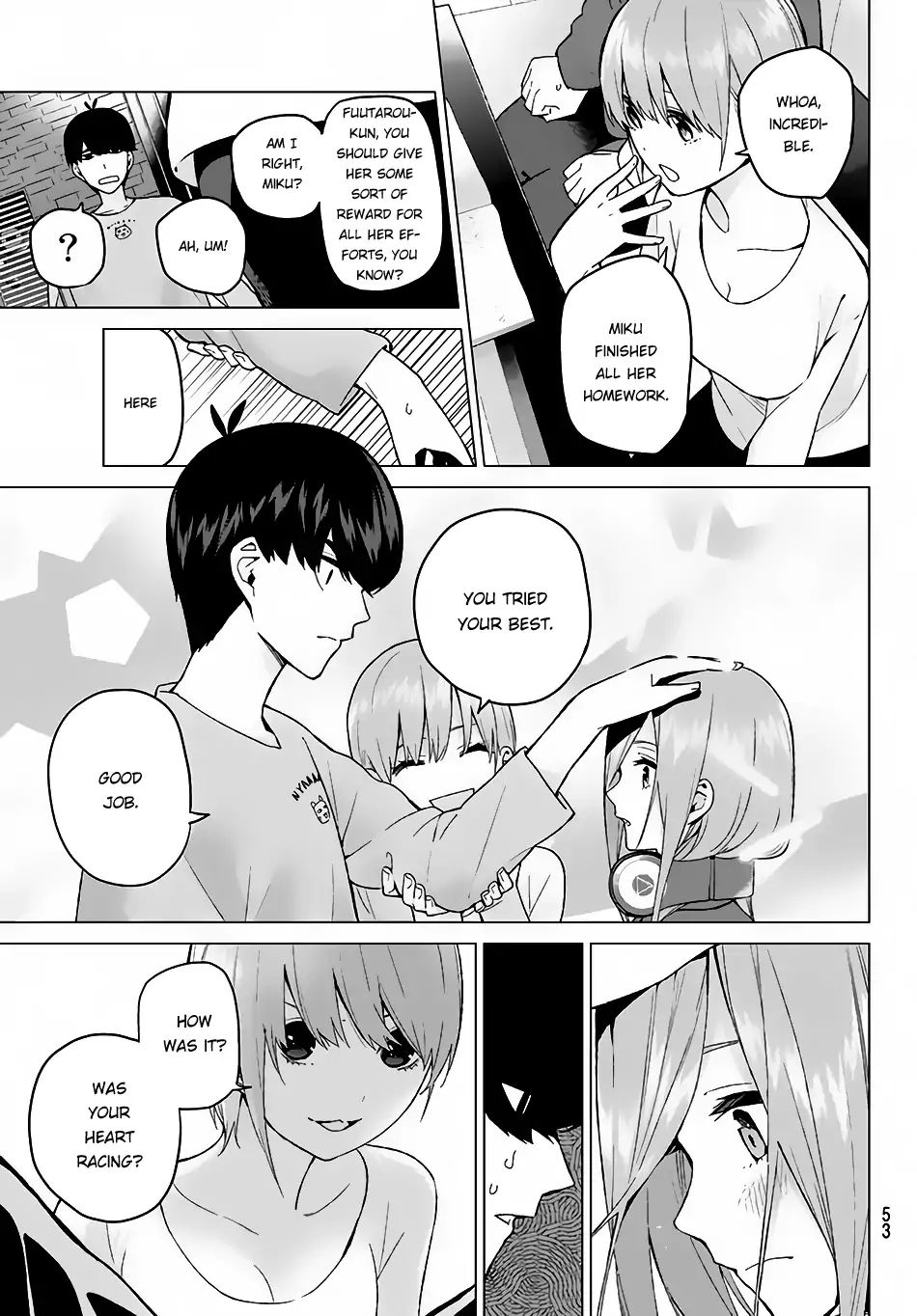 Go-Toubun No Hanayome - Vol.3 Chapter 17: Evening Group Study