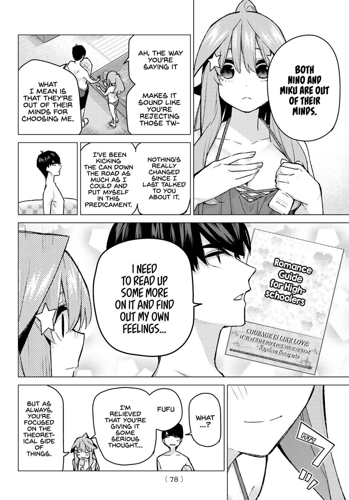 Go-Toubun No Hanayome - Chapter 92: A Secret Mark