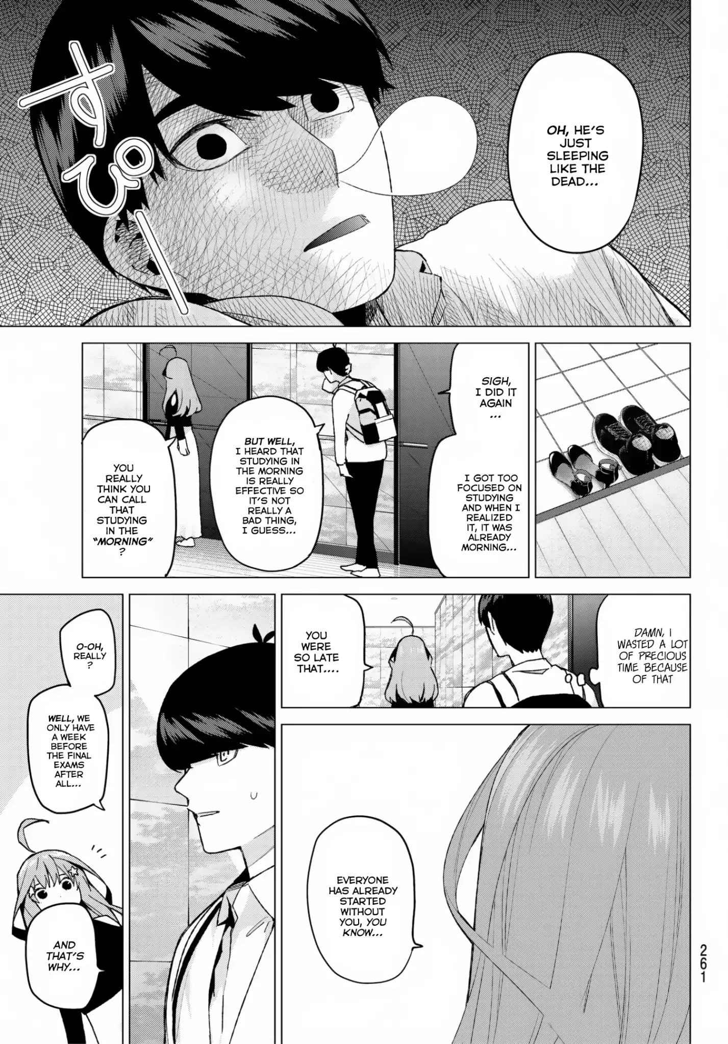 Go-Toubun No Hanayome - Vol.5 Chapter 39: Seven Goodbyes ①