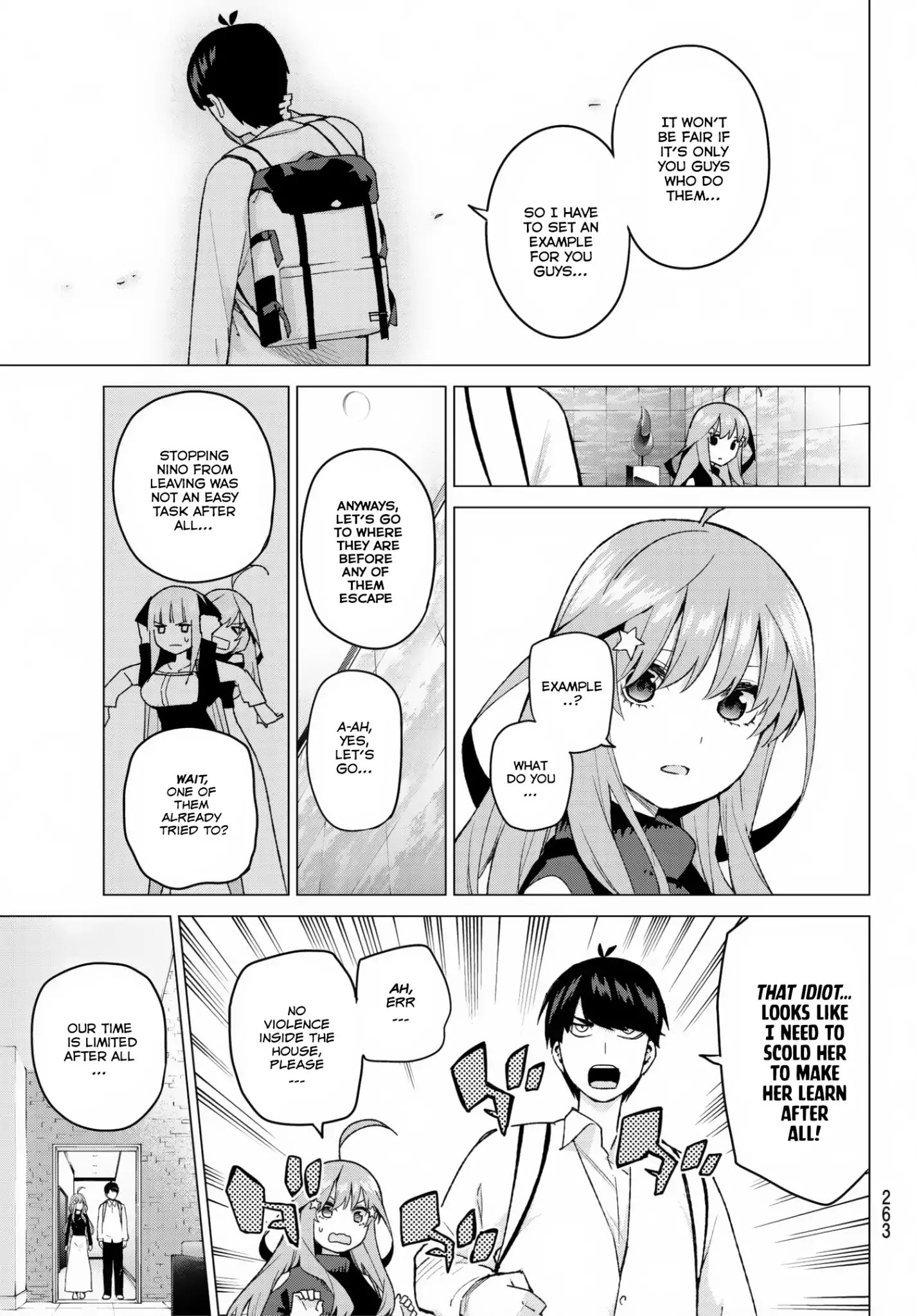 Go-Toubun No Hanayome - Vol.5 Chapter 39: Seven Goodbyes ①