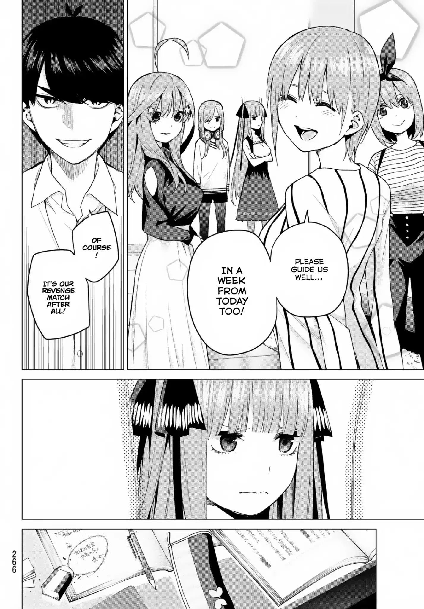 Go-Toubun No Hanayome - Vol.5 Chapter 39: Seven Goodbyes ①