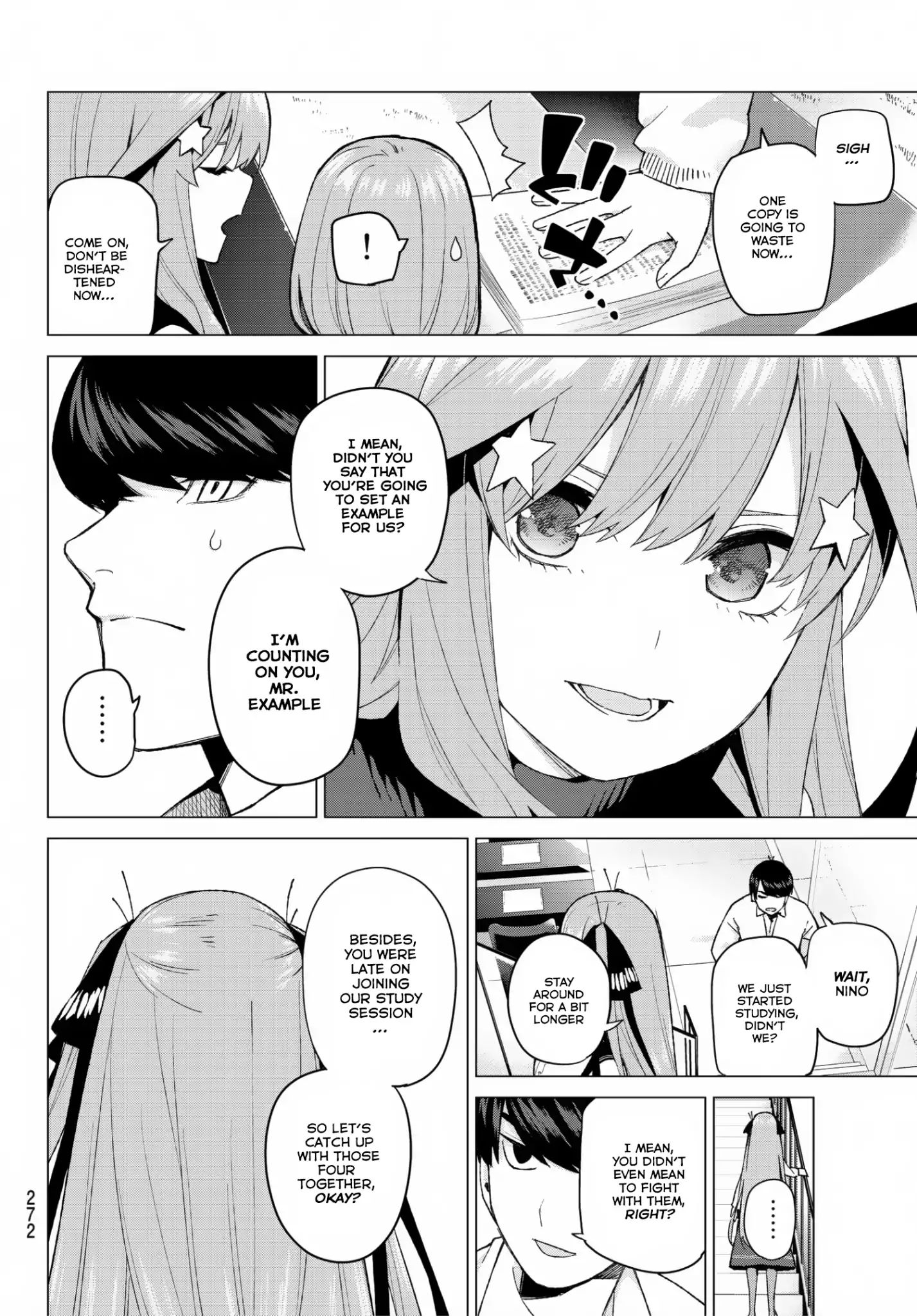 Go-Toubun No Hanayome - Vol.5 Chapter 39: Seven Goodbyes ①