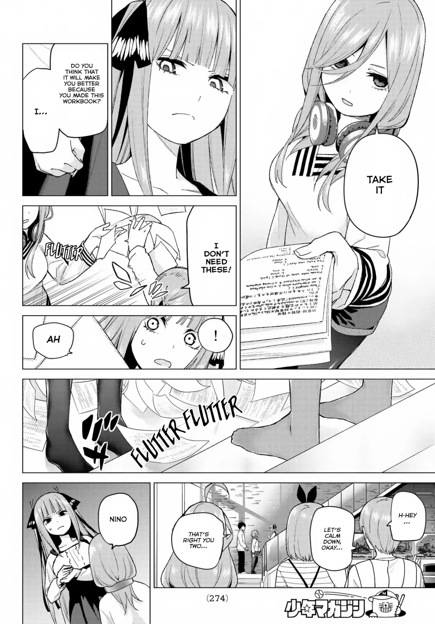 Go-Toubun No Hanayome - Vol.5 Chapter 39: Seven Goodbyes ①