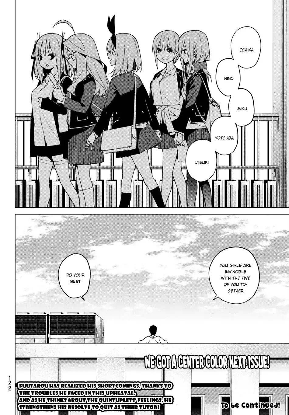 Go-Toubun No Hanayome - Chapter 48: Seven Goodbyes ⑩