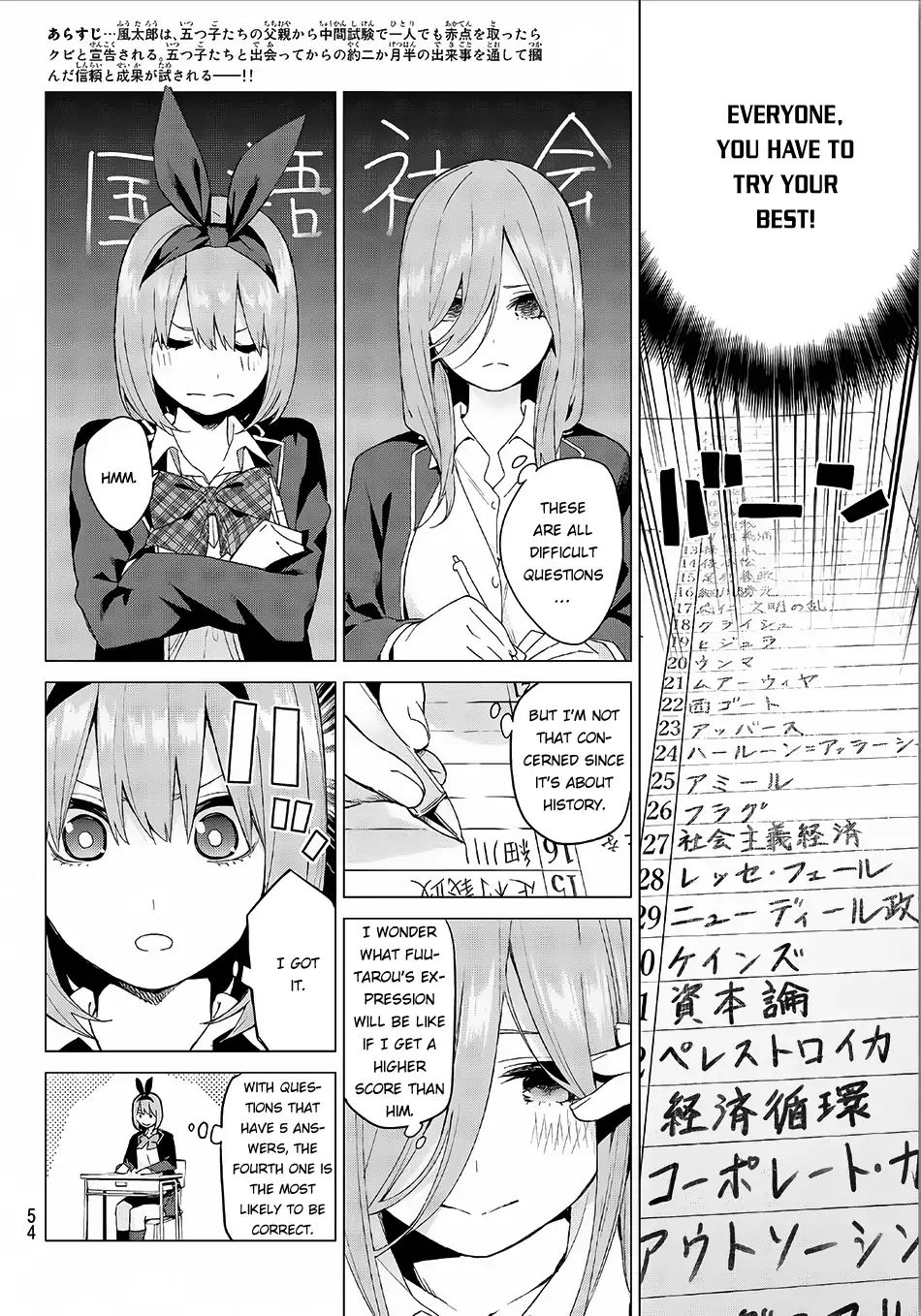 Go-Toubun No Hanayome - Vol.3 Chapter 20