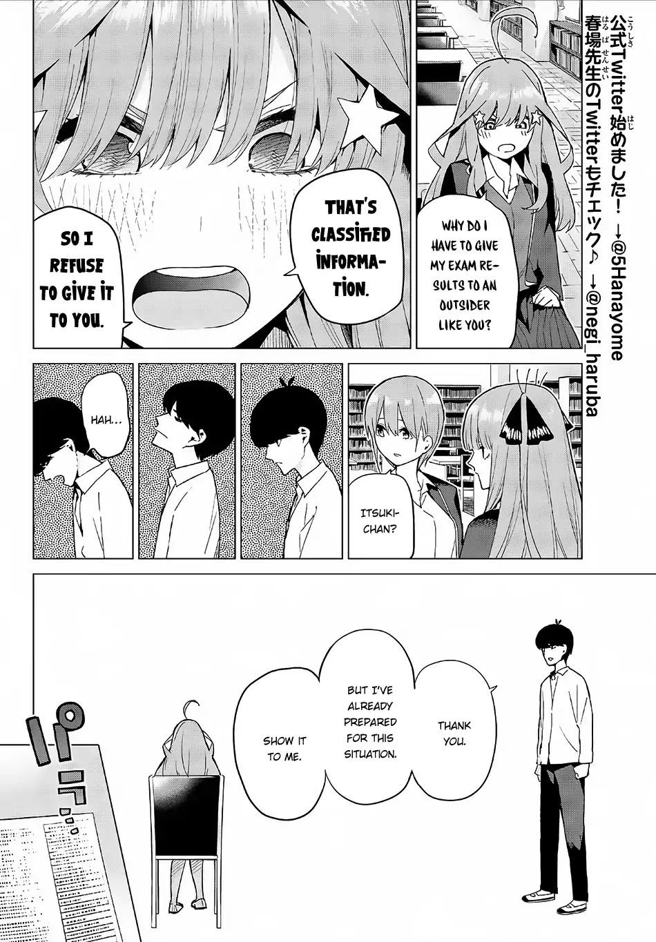 Go-Toubun No Hanayome - Vol.3 Chapter 20