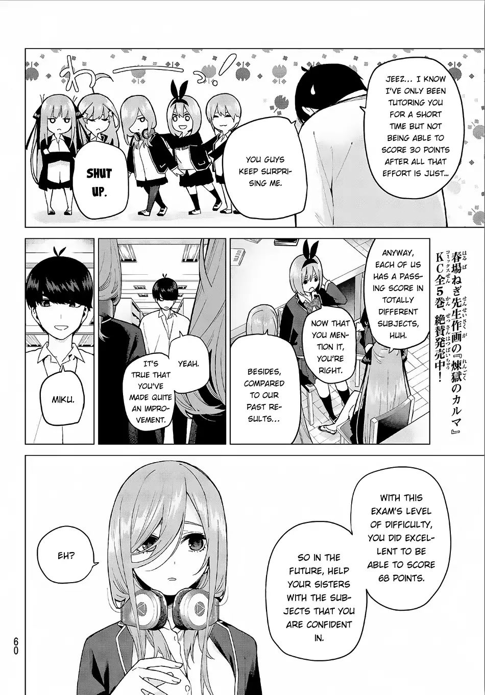 Go-Toubun No Hanayome - Vol.3 Chapter 20