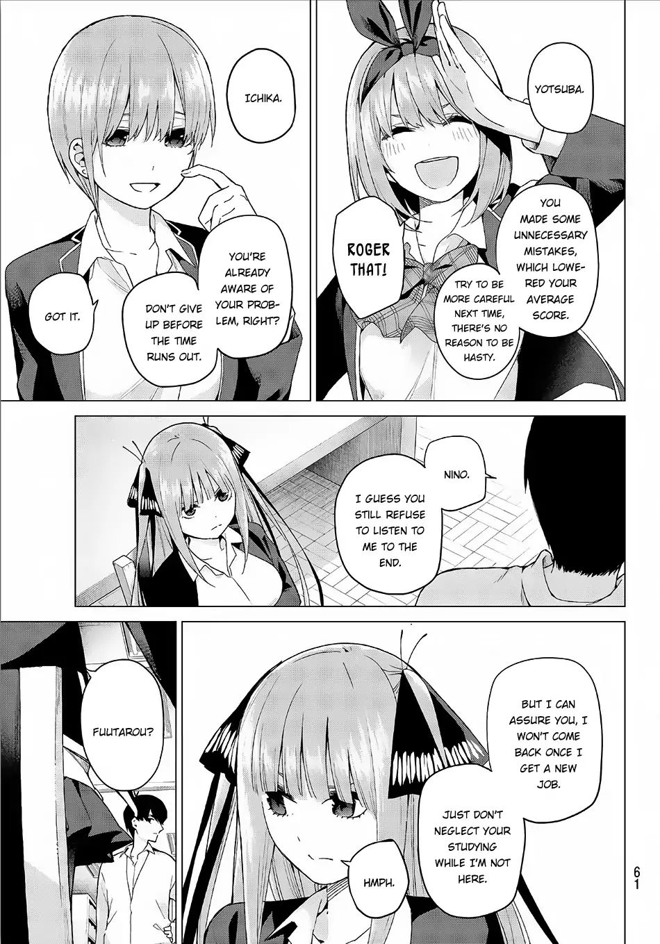 Go-Toubun No Hanayome - Vol.3 Chapter 20