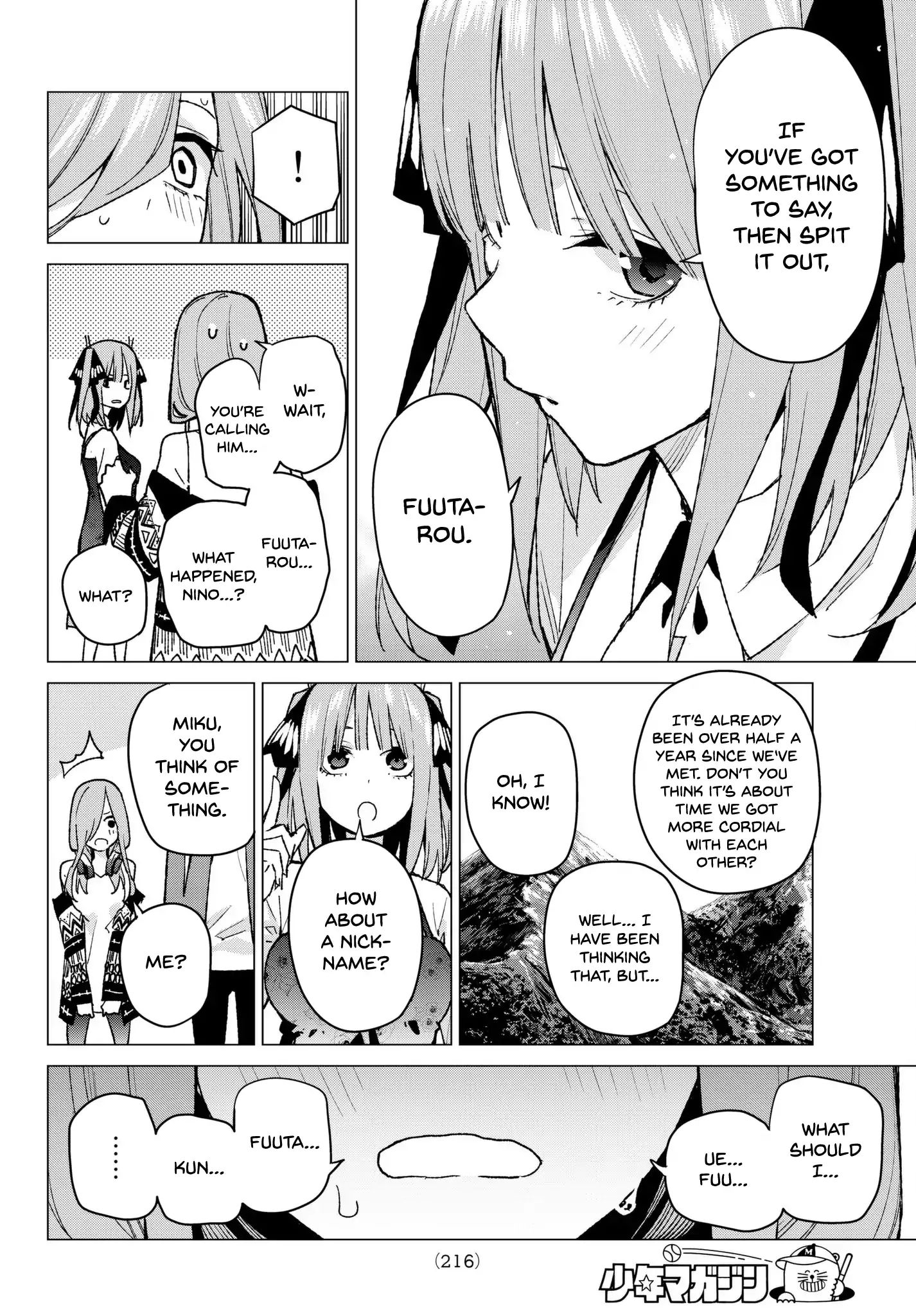 Go-Toubun No Hanayome - Chapter 62: Scrambled Eggs ②