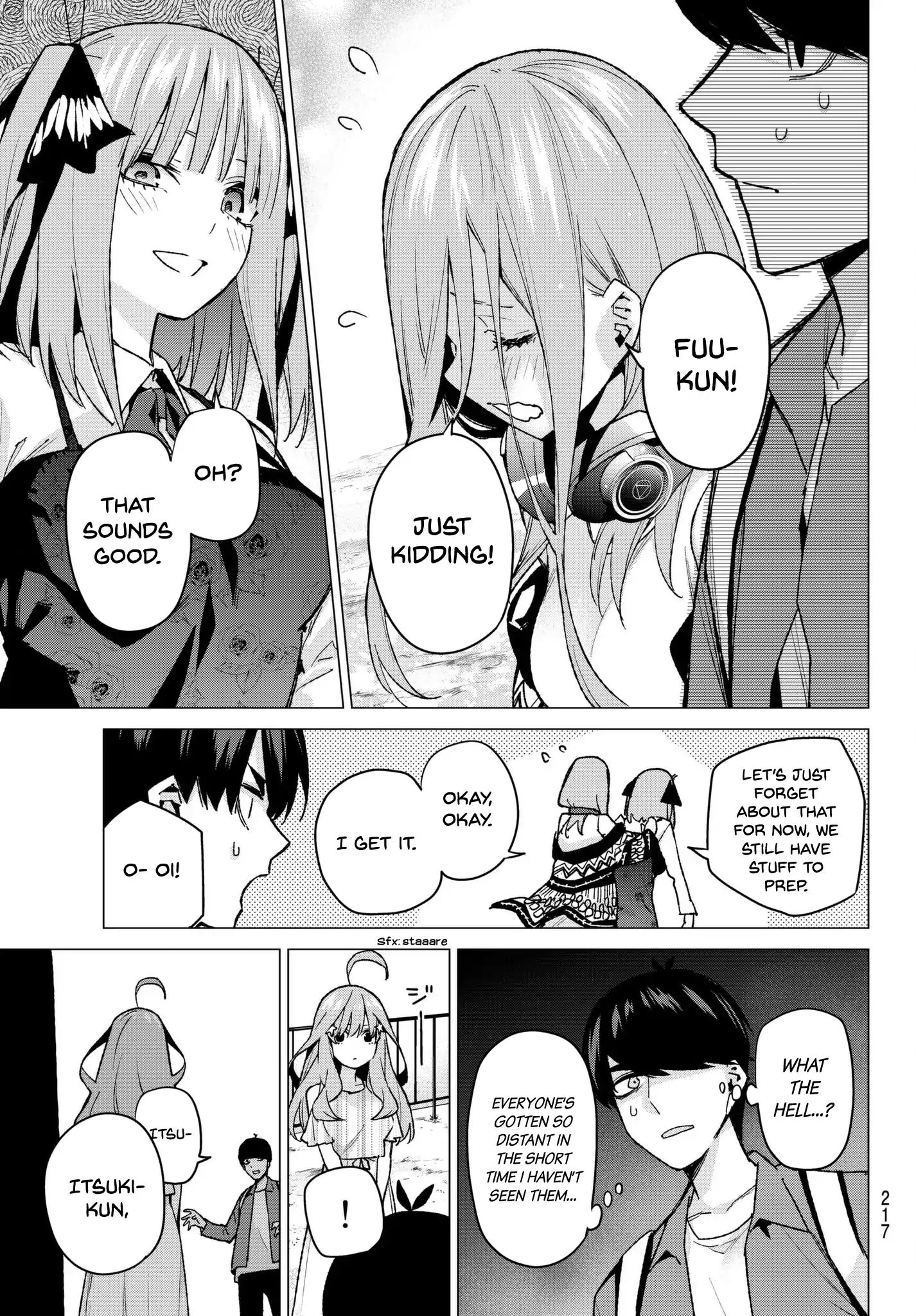 Go-Toubun No Hanayome - Chapter 62: Scrambled Eggs ②