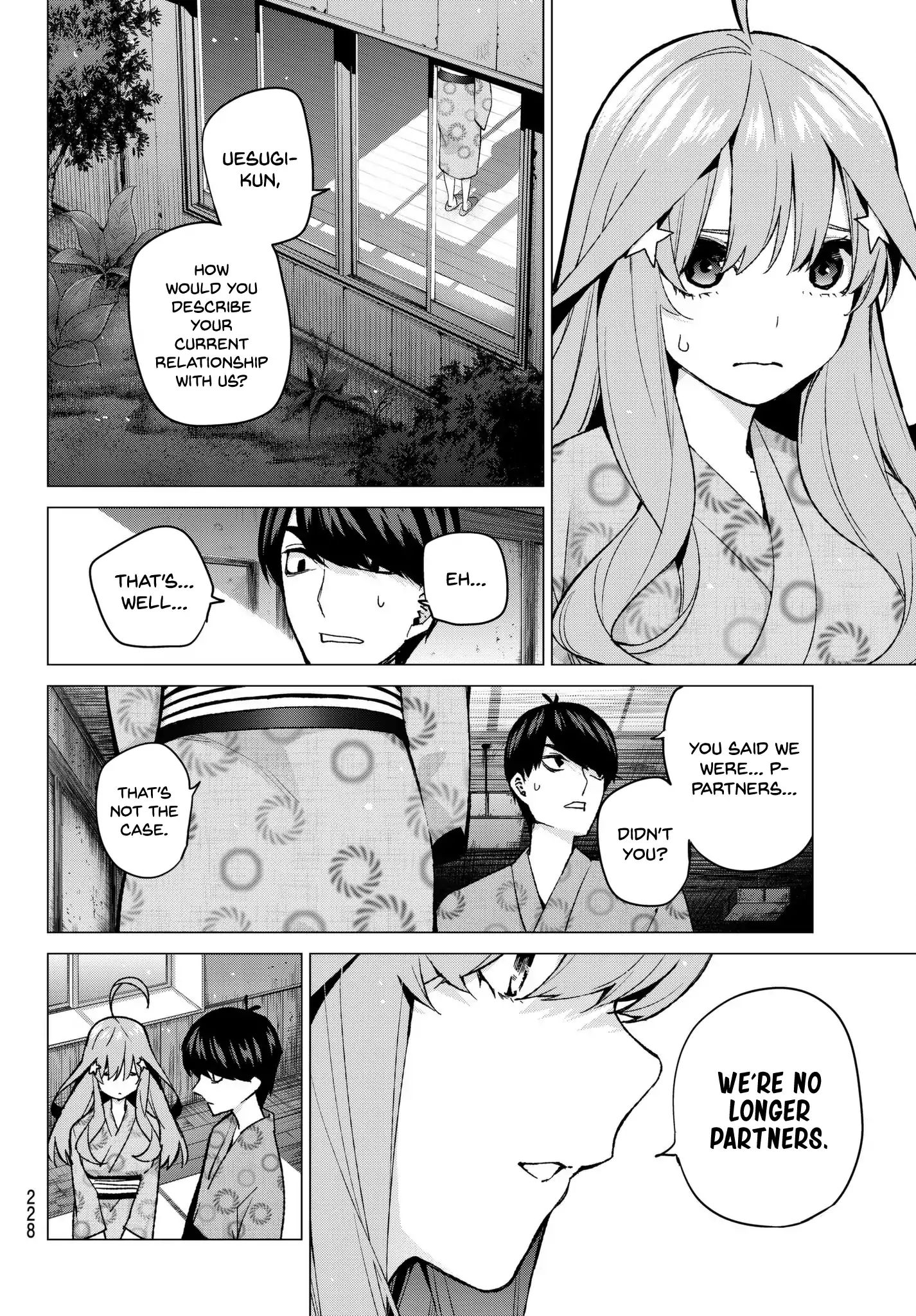 Go-Toubun No Hanayome - Chapter 62: Scrambled Eggs ②