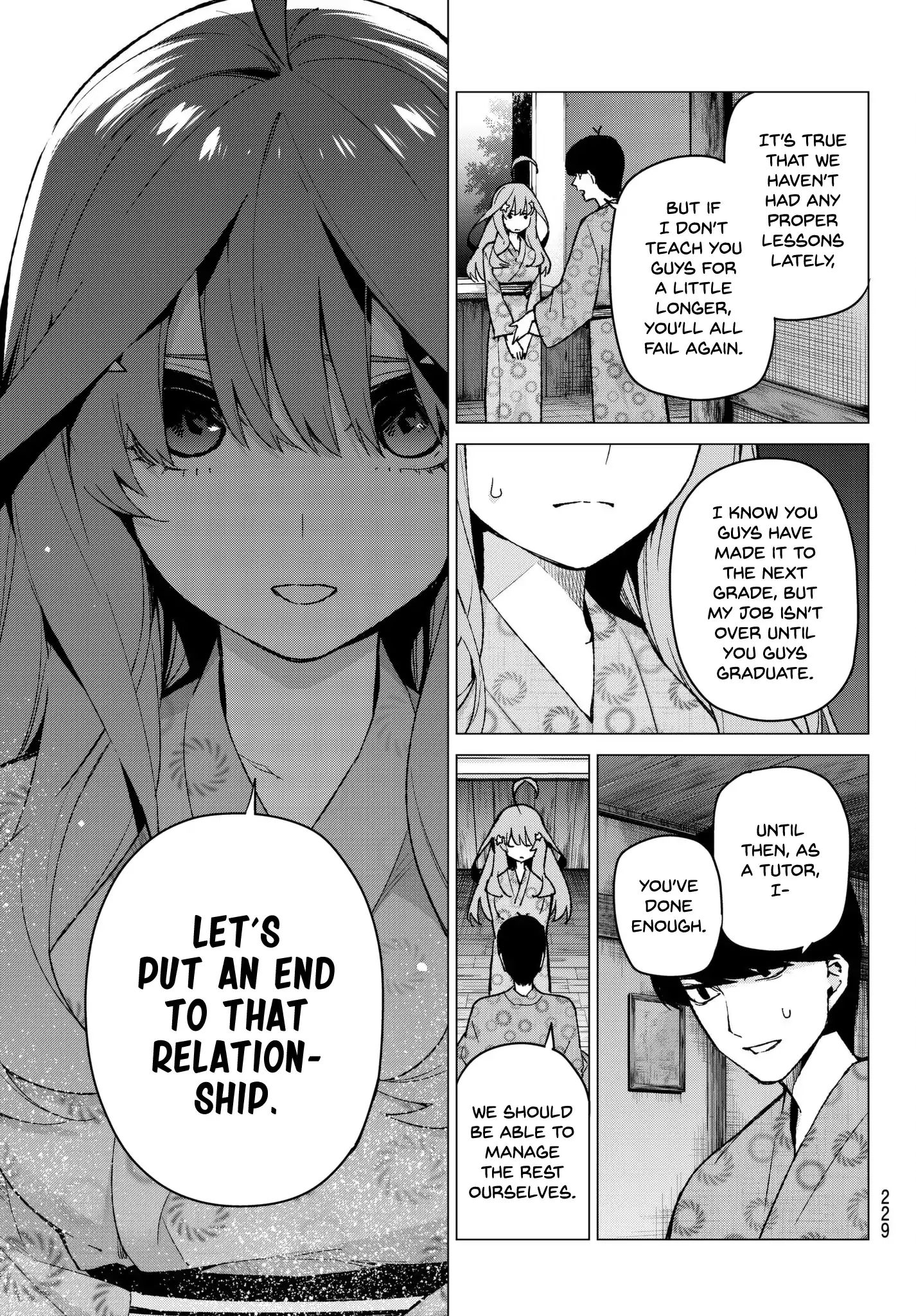 Go-Toubun No Hanayome - Chapter 62: Scrambled Eggs ②