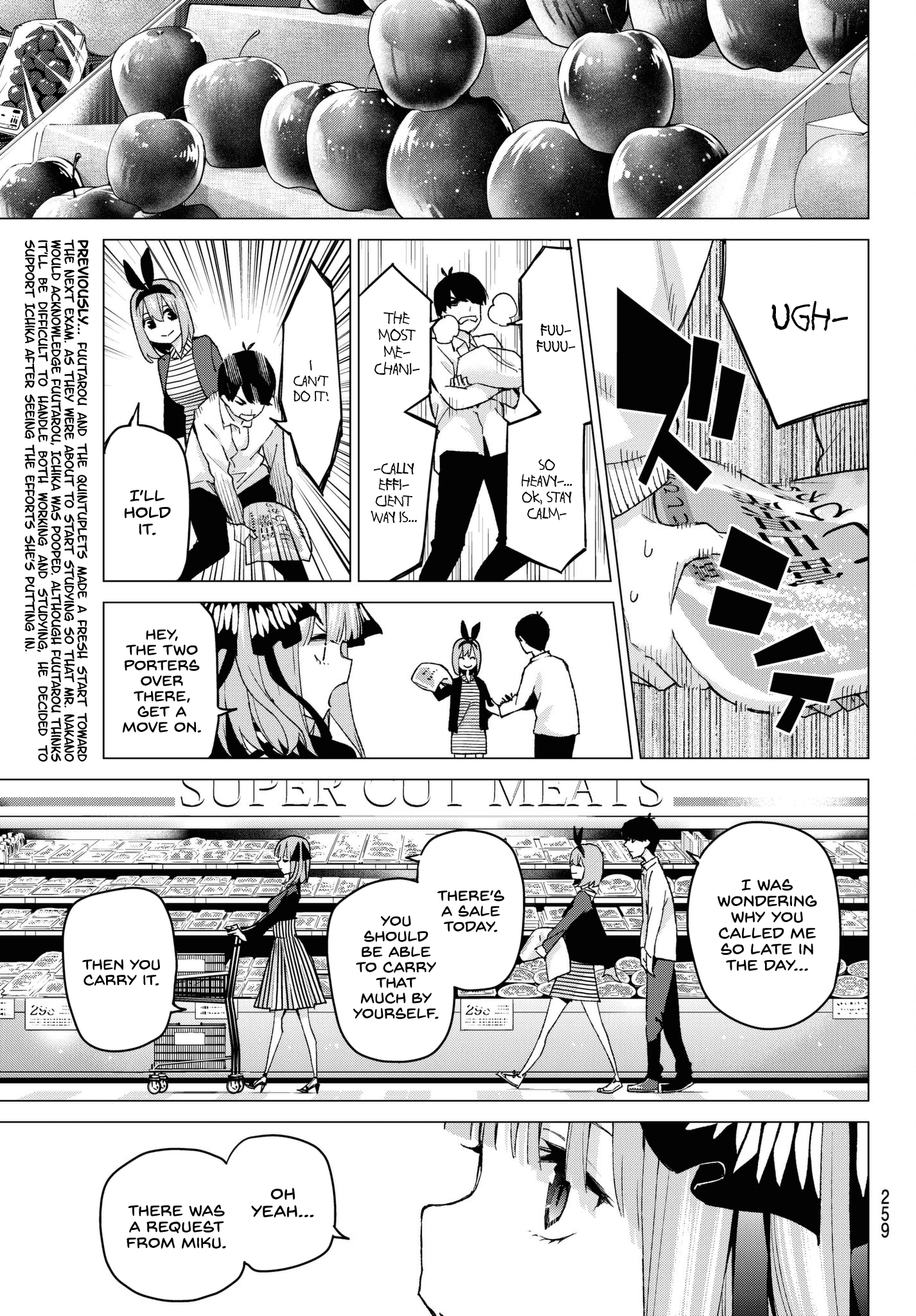 Go-Toubun No Hanayome - Chapter 54: Fools’ Battle