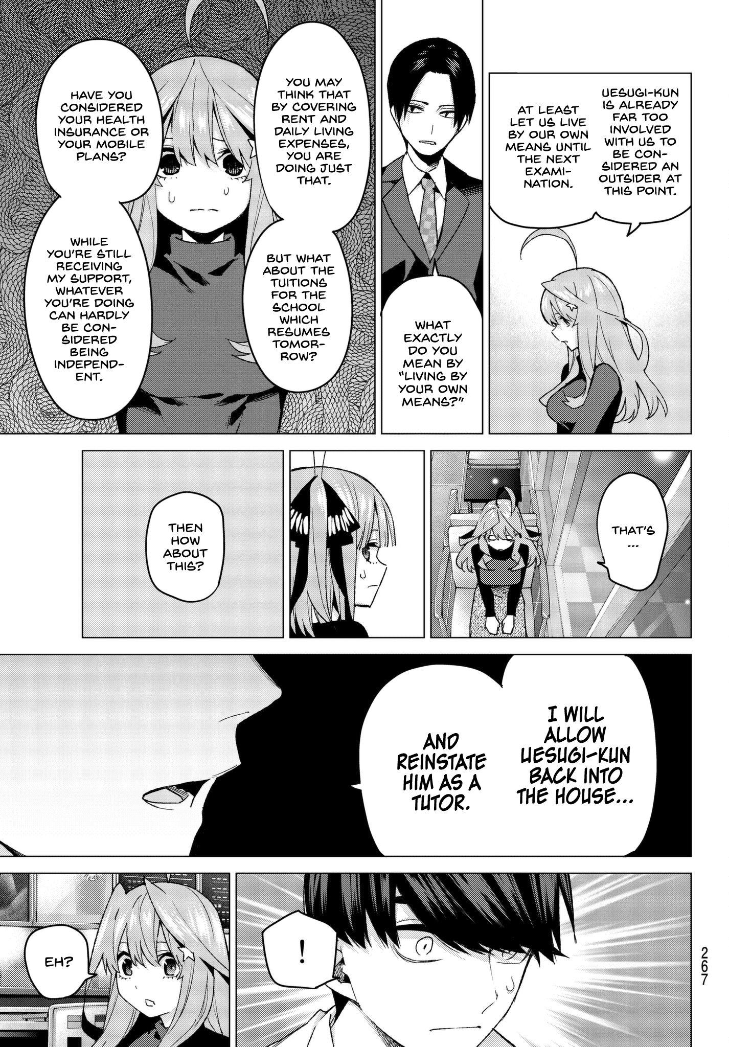 Go-Toubun No Hanayome - Chapter 54: Fools’ Battle