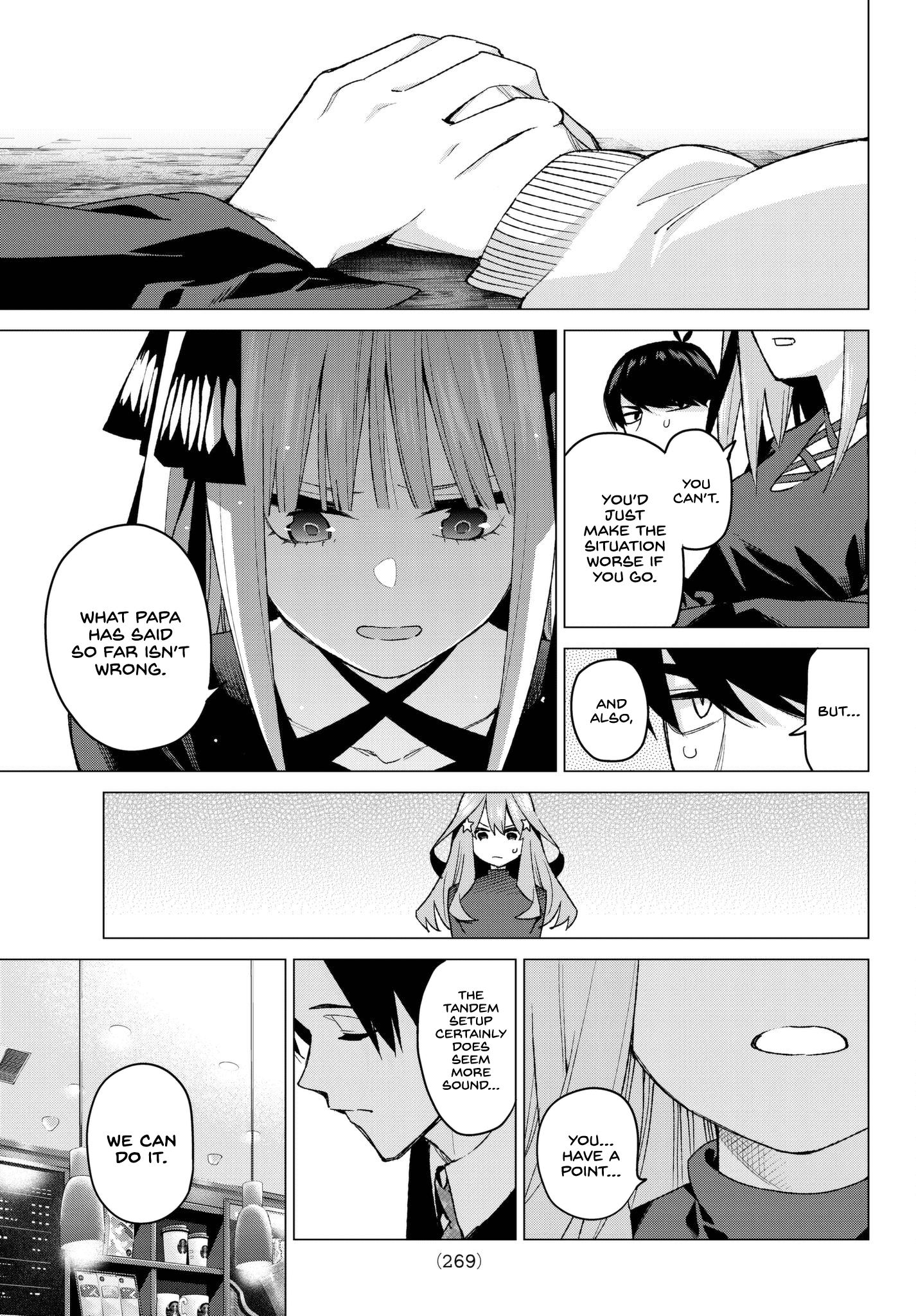 Go-Toubun No Hanayome - Chapter 54: Fools’ Battle