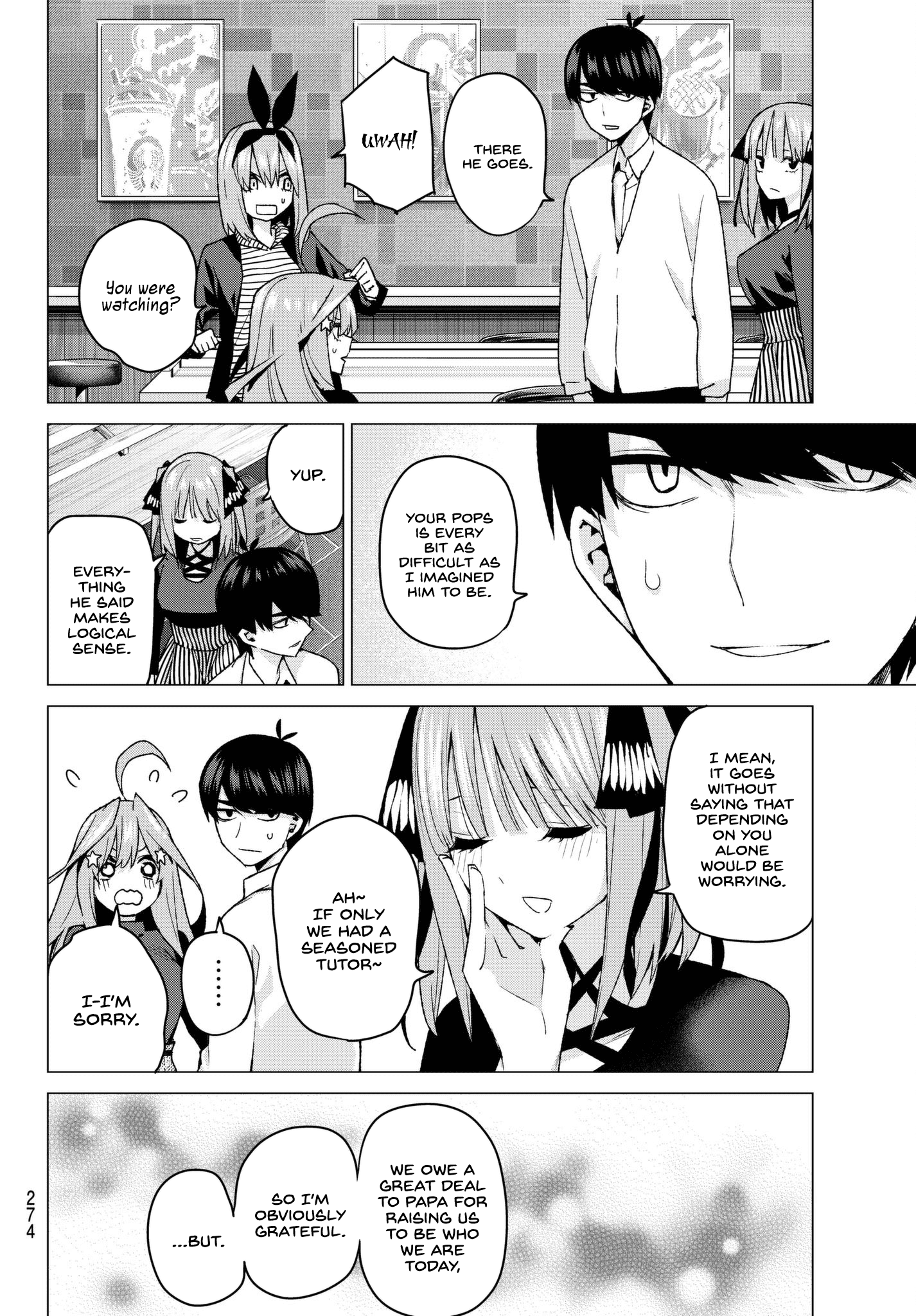 Go-Toubun No Hanayome - Chapter 54: Fools’ Battle