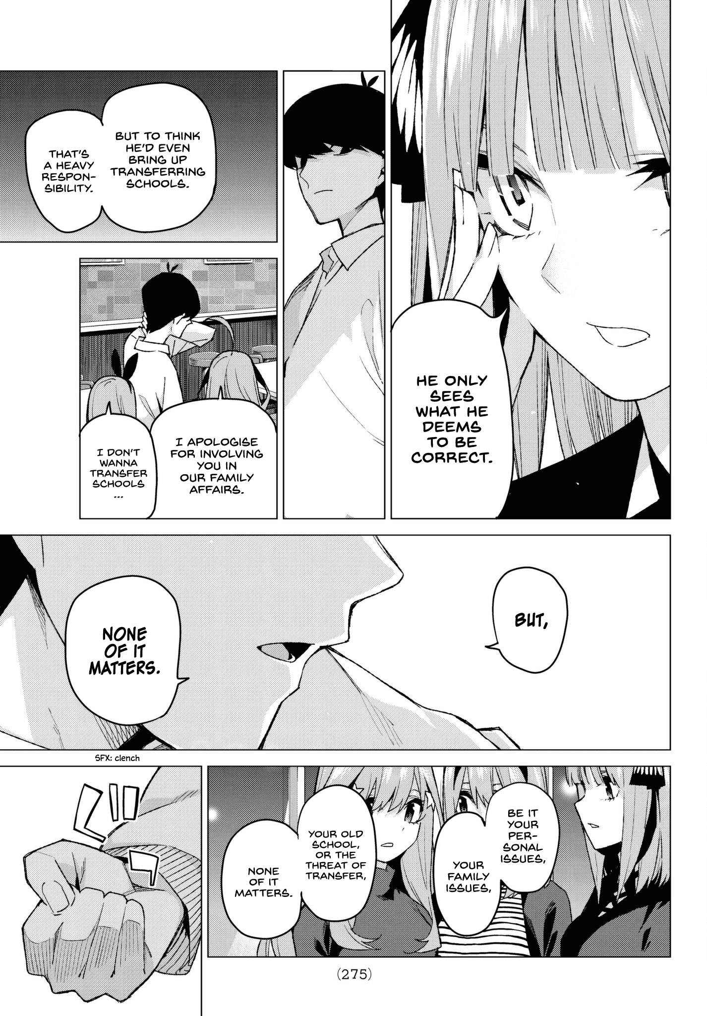 Go-Toubun No Hanayome - Chapter 54: Fools’ Battle