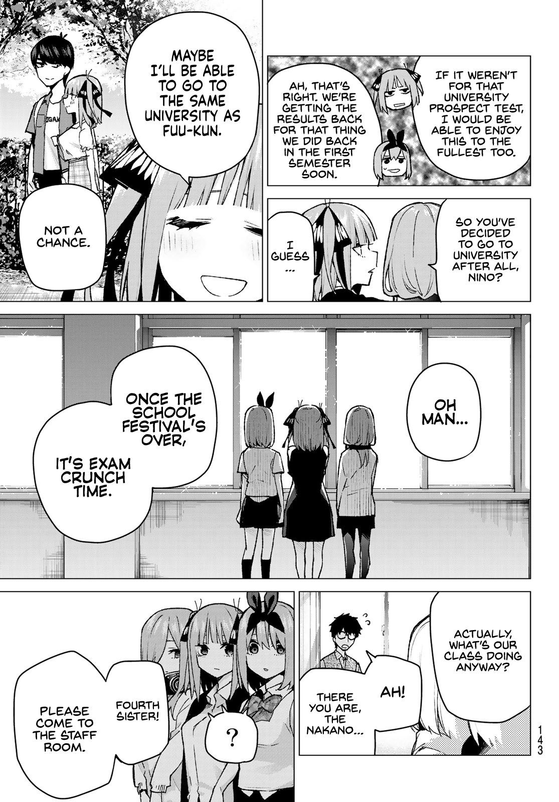 Go-Toubun No Hanayome - Chapter 96: The Ordinary Days Continue