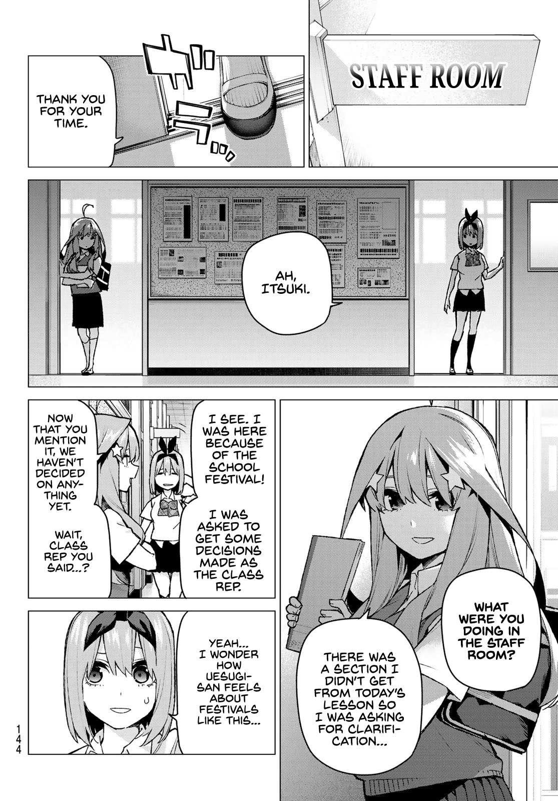 Go-Toubun No Hanayome - Chapter 96: The Ordinary Days Continue