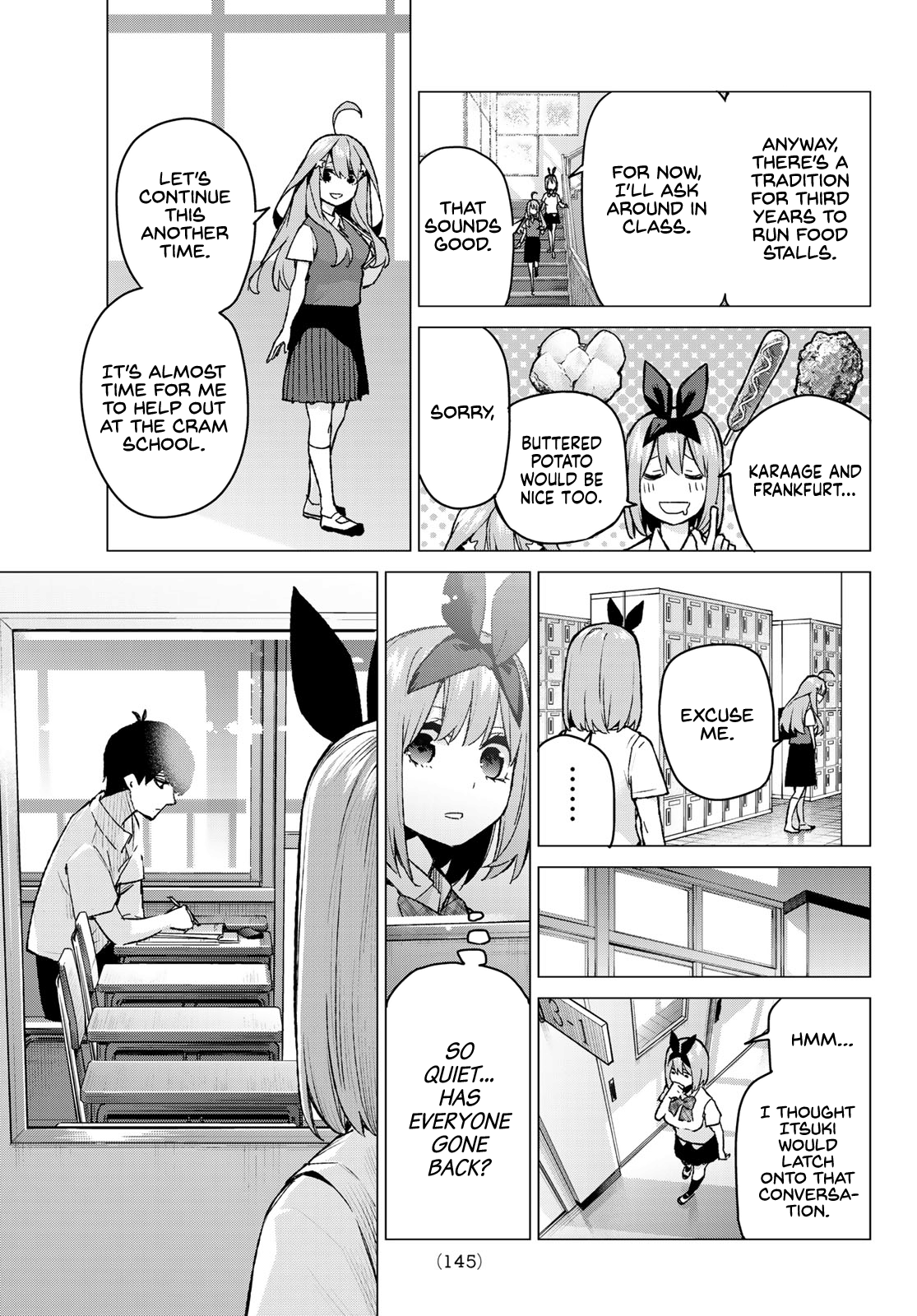 Go-Toubun No Hanayome - Chapter 96: The Ordinary Days Continue