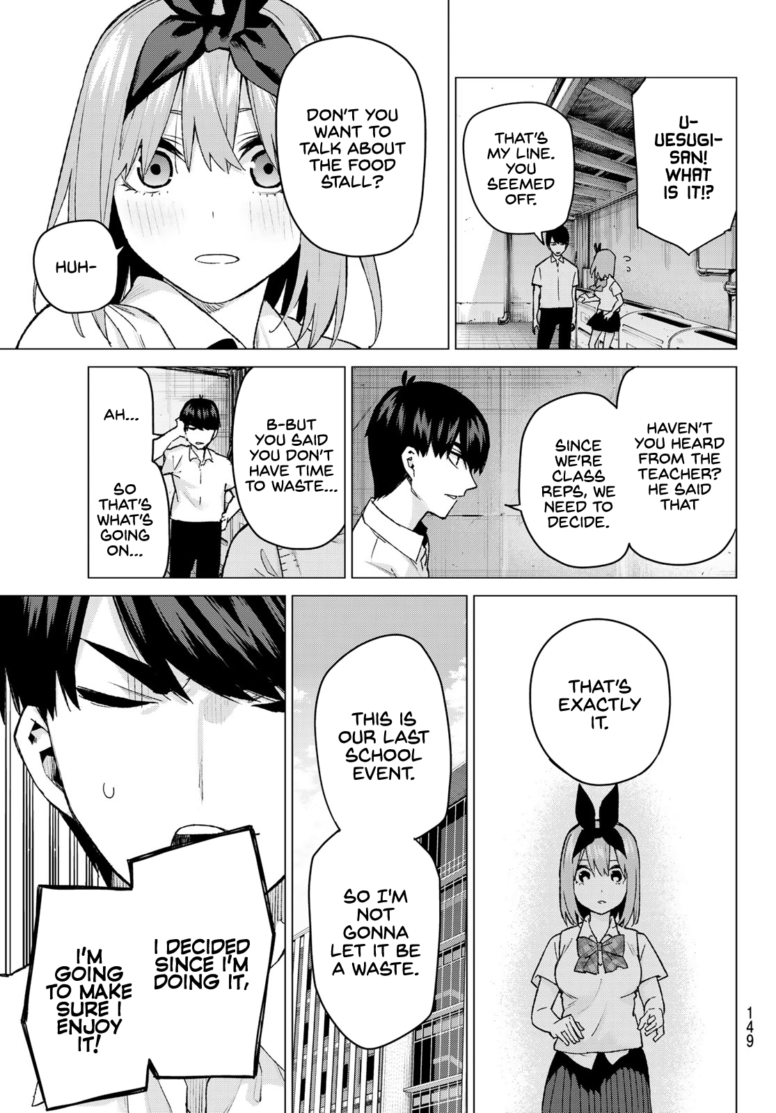 Go-Toubun No Hanayome - Chapter 96: The Ordinary Days Continue