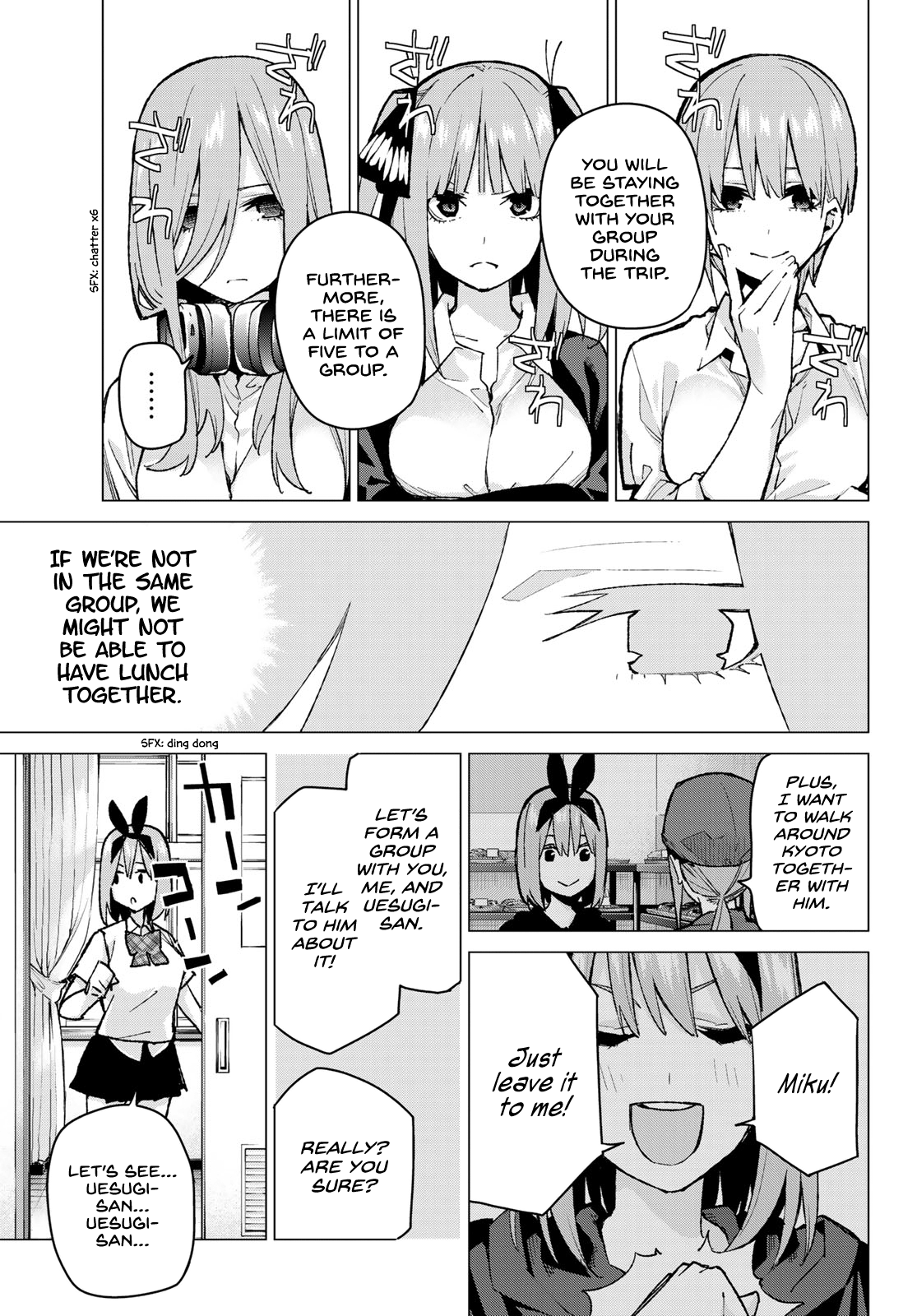 Go-Toubun No Hanayome - Chapter 78: Sisters’ War - First Battle