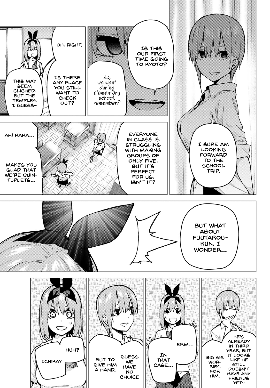 Go-Toubun No Hanayome - Chapter 78: Sisters’ War - First Battle