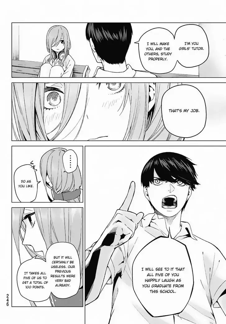 Go-Toubun No Hanayome - Vol.1 Chapter 4: A Total Of 100 Points