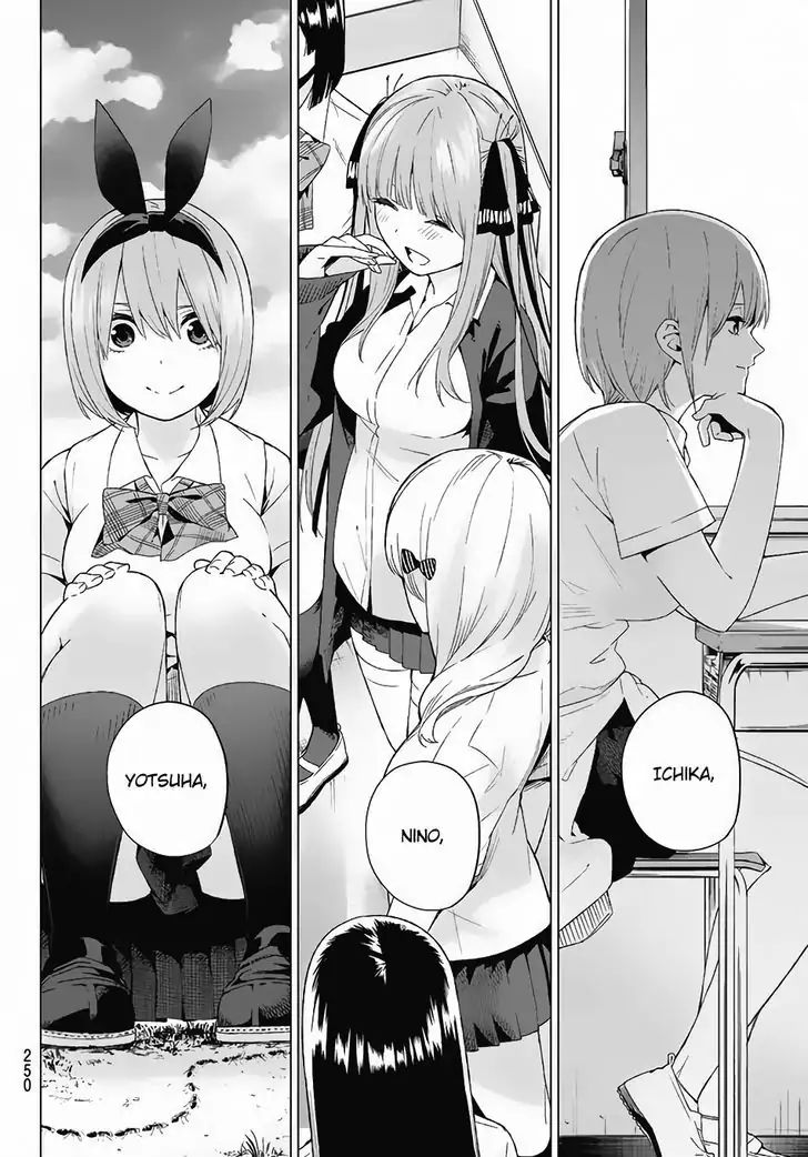 Go-Toubun No Hanayome - Vol.1 Chapter 4: A Total Of 100 Points