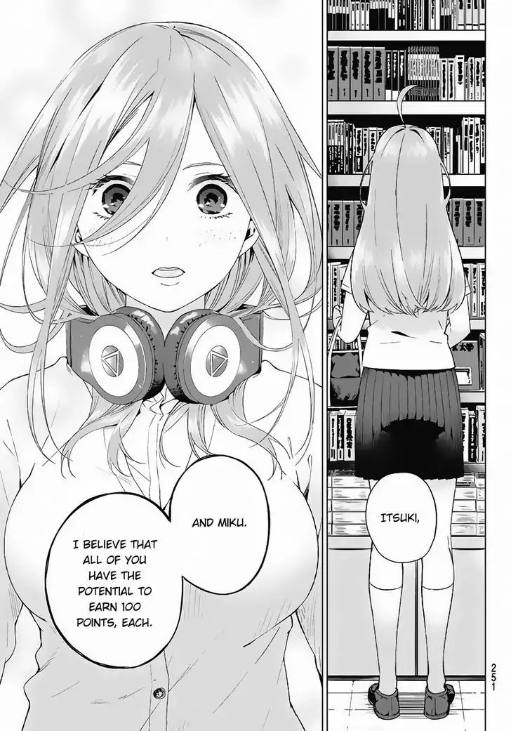 Go-Toubun No Hanayome - Vol.1 Chapter 4: A Total Of 100 Points