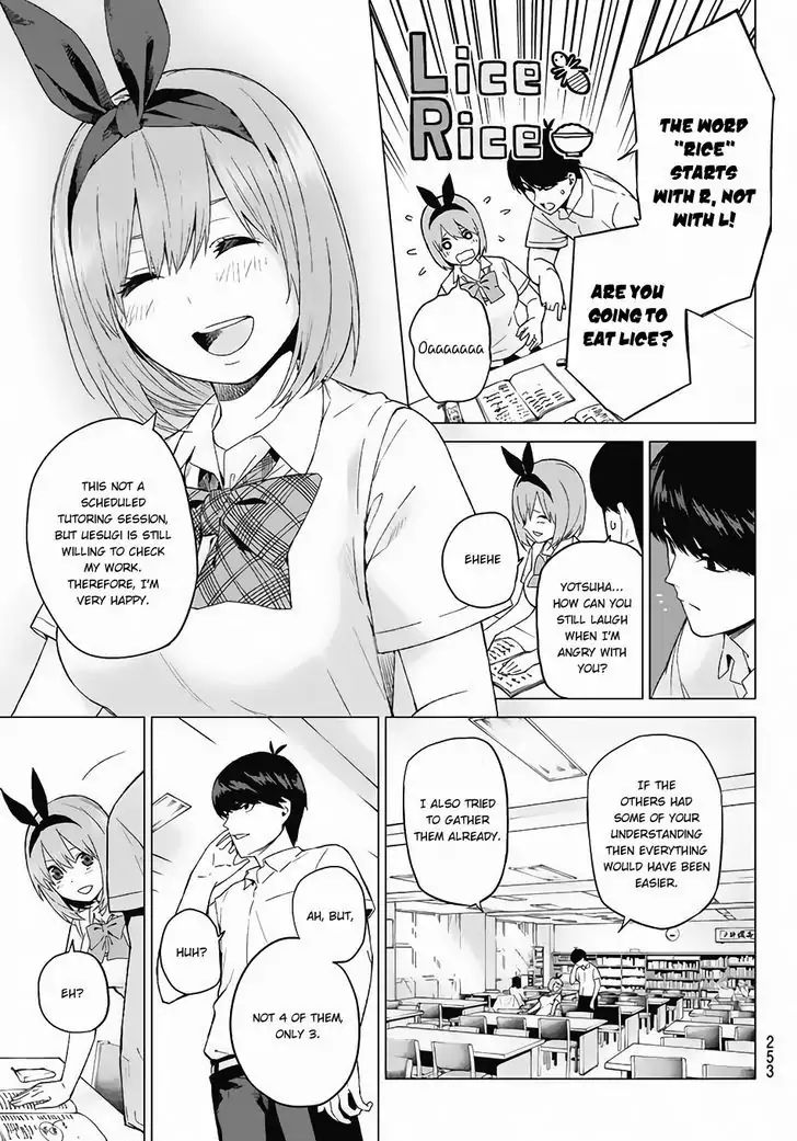 Go-Toubun No Hanayome - Vol.1 Chapter 4: A Total Of 100 Points