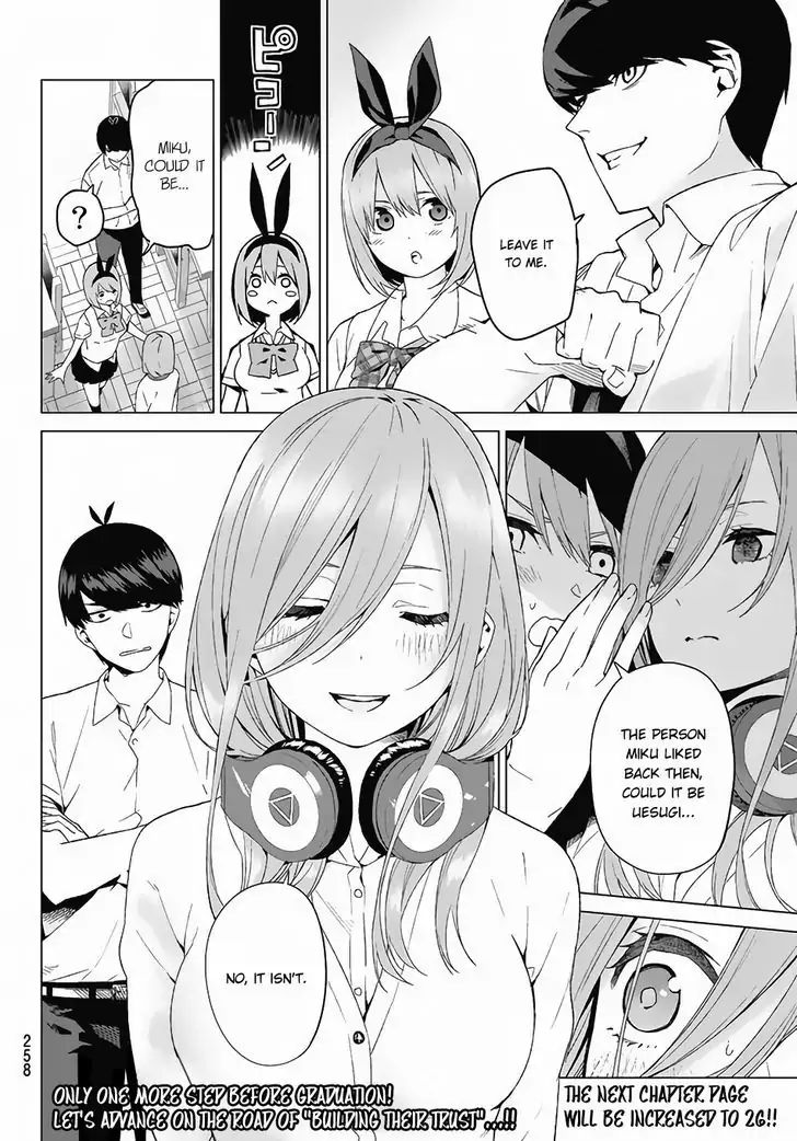 Go-Toubun No Hanayome - Vol.1 Chapter 4: A Total Of 100 Points