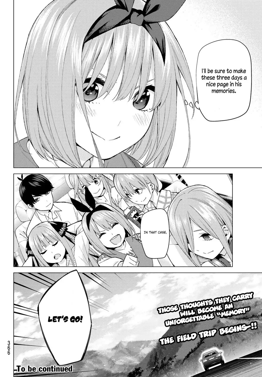 Go-Toubun No Hanayome - Vol.3 Chapter 23: Six Person Field Trip