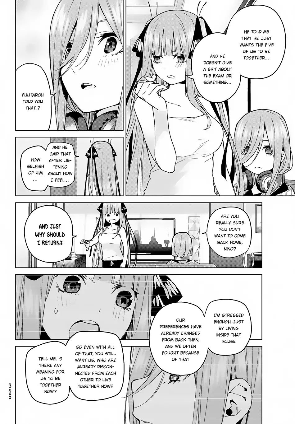 Go-Toubun No Hanayome - Chapter 46: Seven Goodbyes ⑧