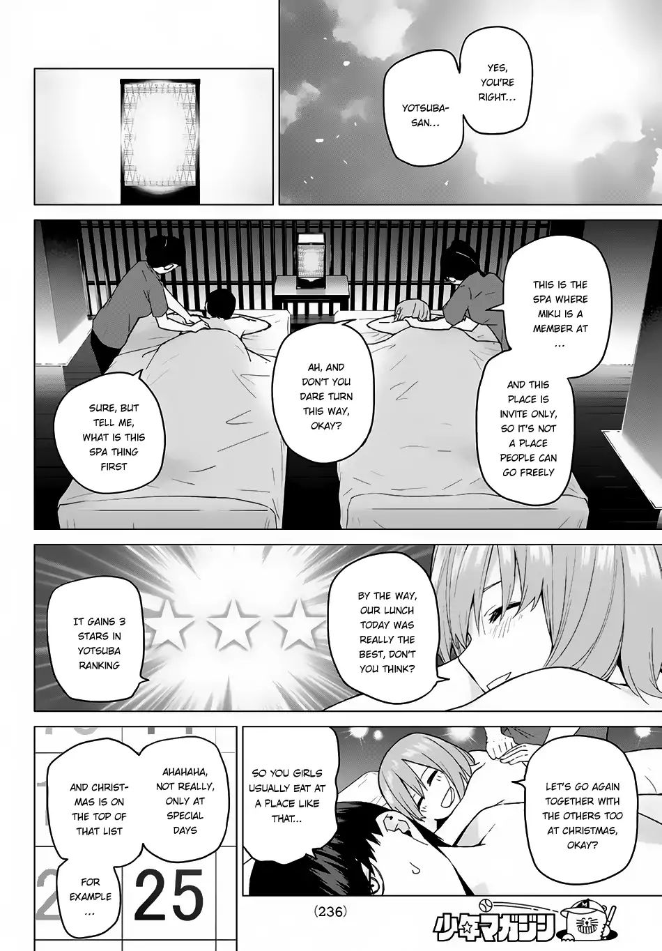 Go-Toubun No Hanayome - Vol.5 Chapter 36: Labor Thanksgiving Tour ①