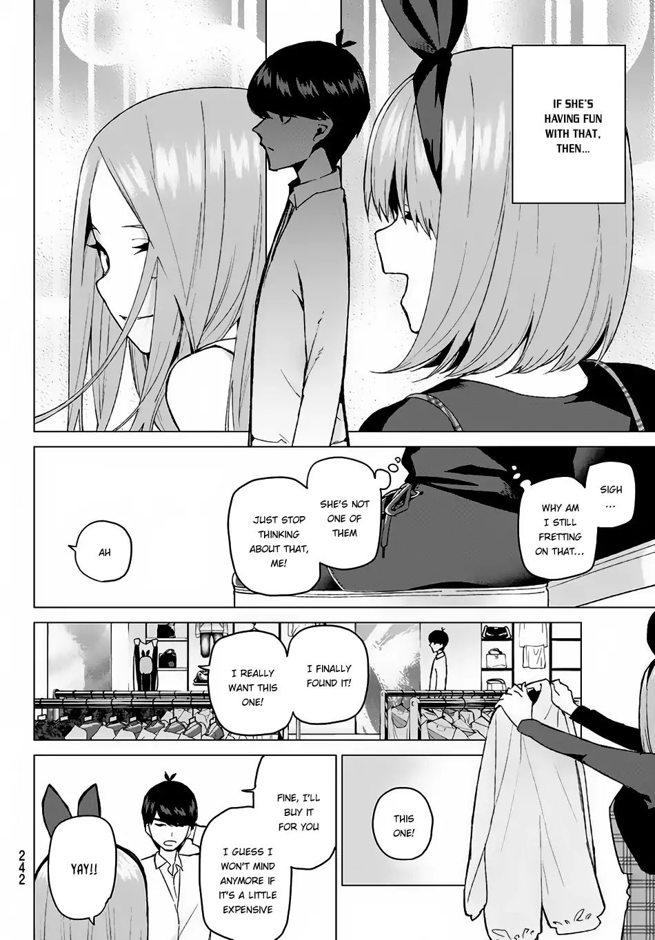 Go-Toubun No Hanayome - Vol.5 Chapter 36: Labor Thanksgiving Tour ①