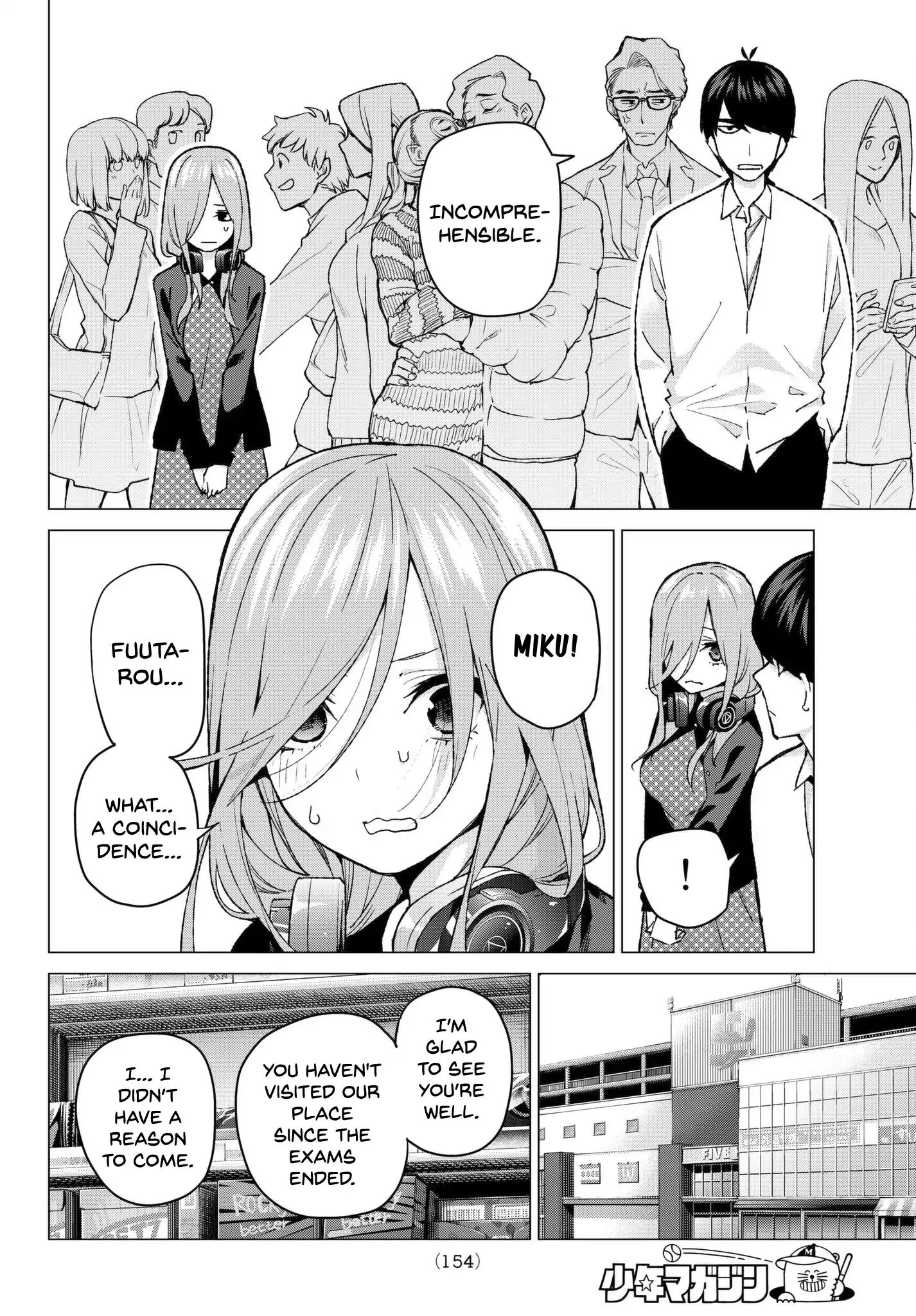 Go-Toubun No Hanayome - Chapter 61: Scrambled Eggs ①