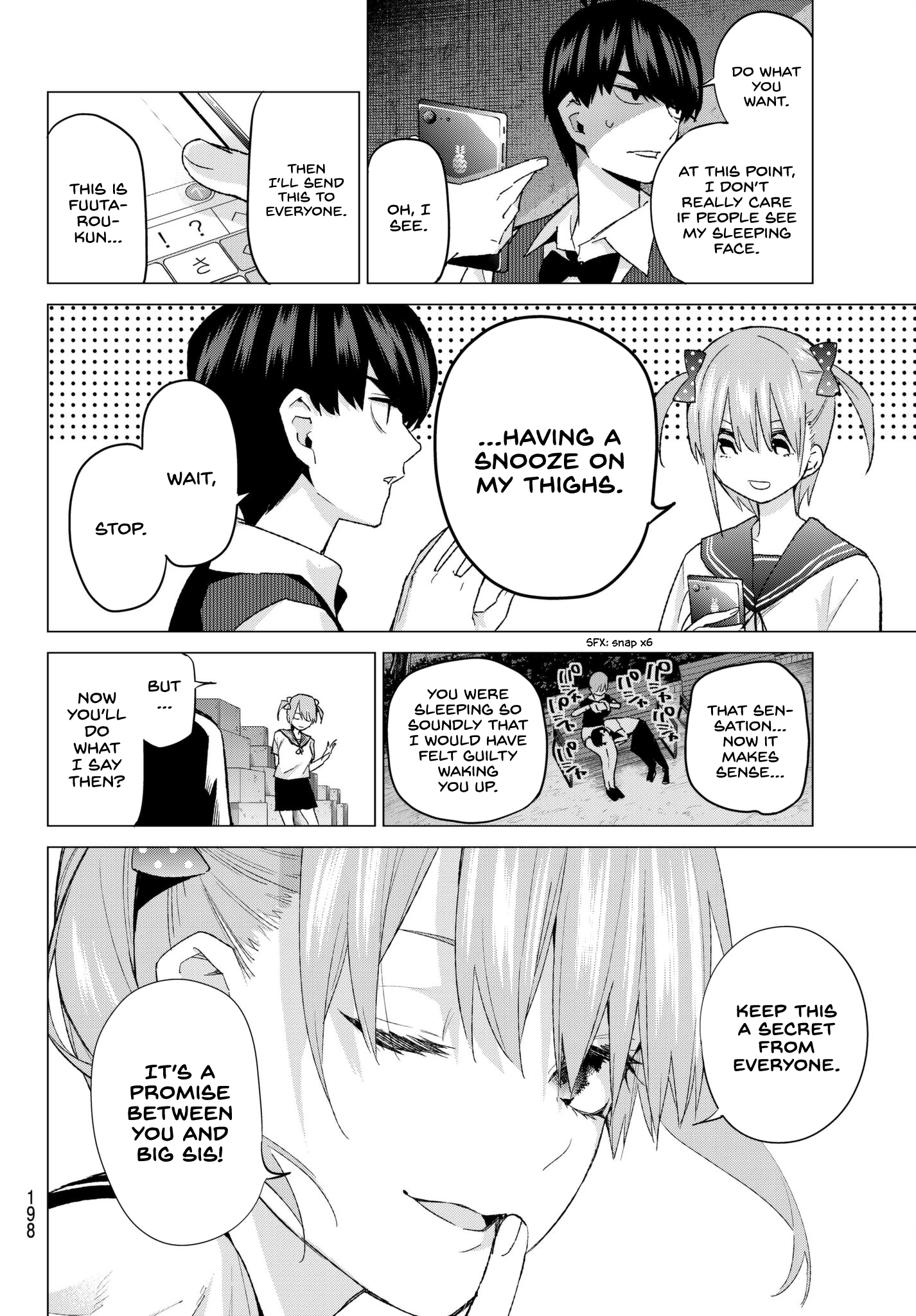 Go-Toubun No Hanayome - Chapter 53: Good Work Today ②