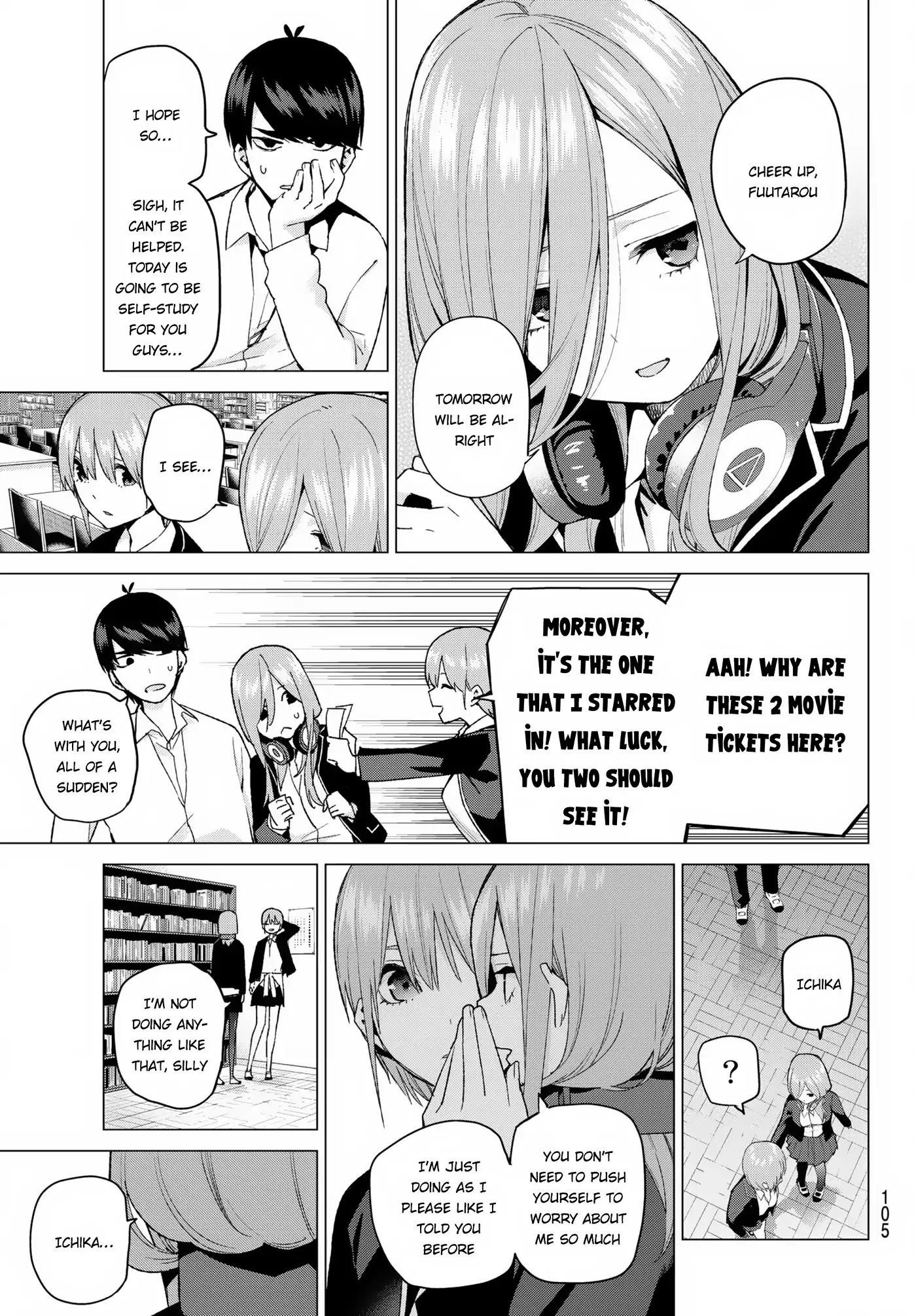 Go-Toubun No Hanayome - Vol.5 Chapter 38: Confession In The Living Room