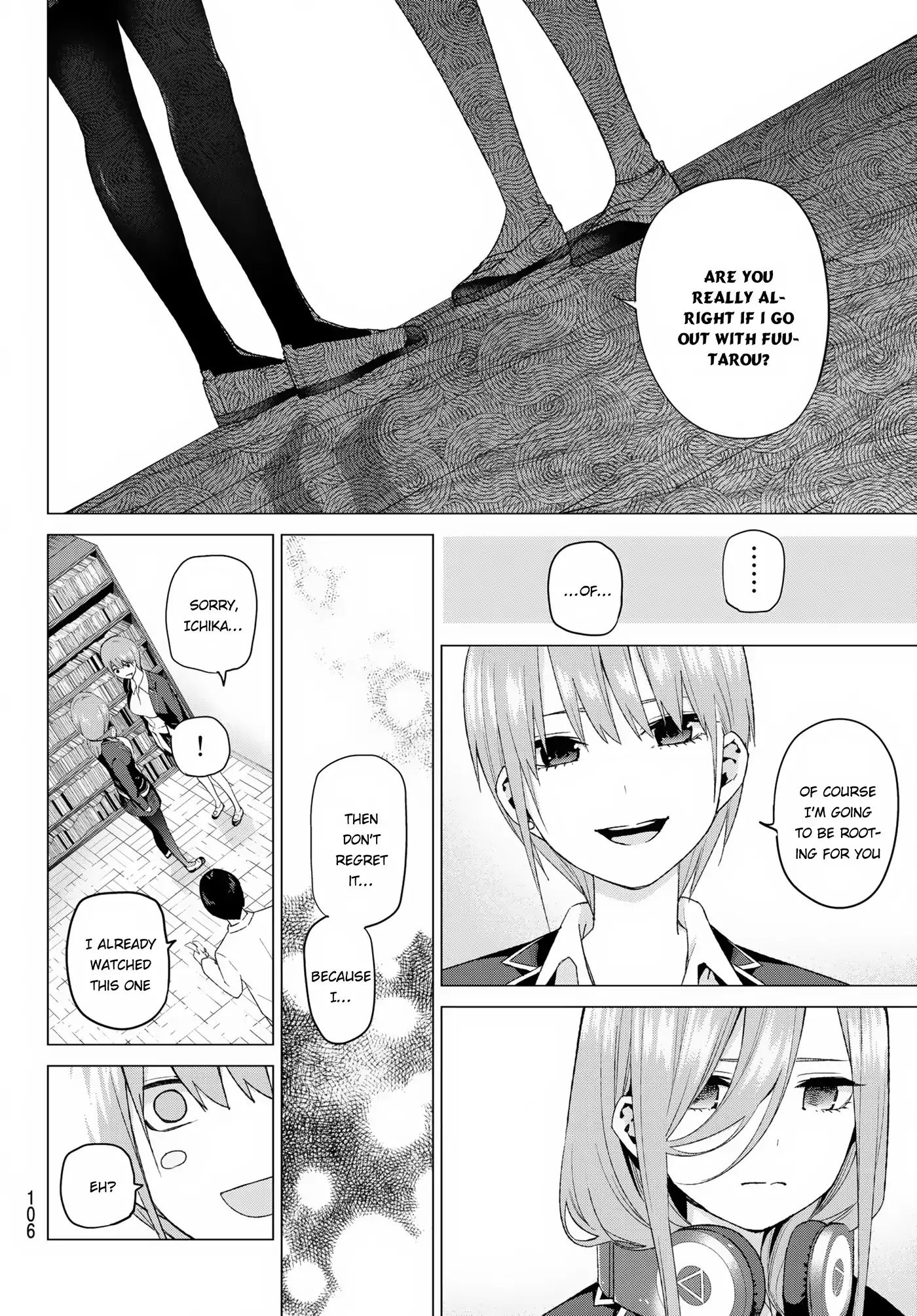 Go-Toubun No Hanayome - Vol.5 Chapter 38: Confession In The Living Room