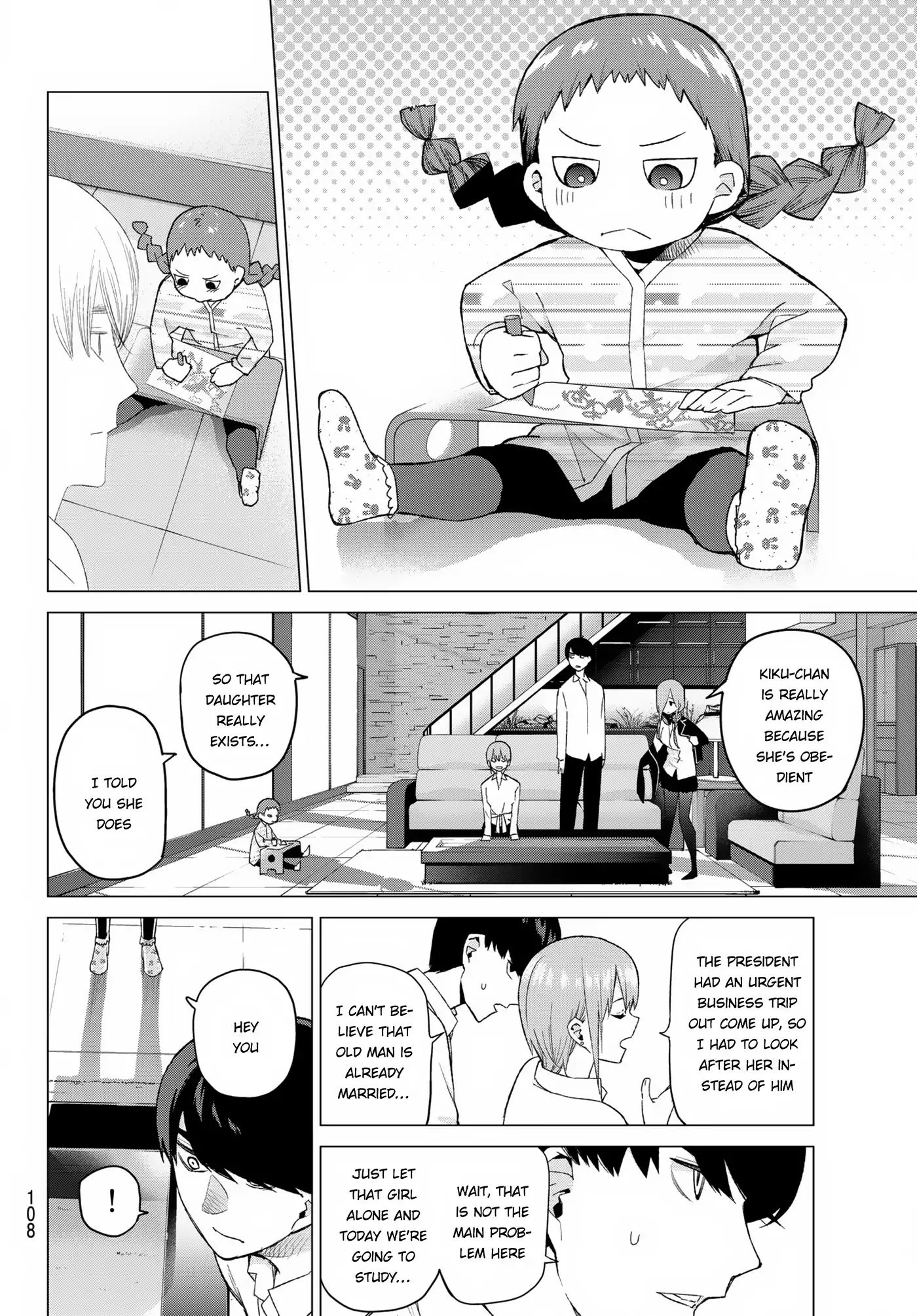 Go-Toubun No Hanayome - Vol.5 Chapter 38: Confession In The Living Room