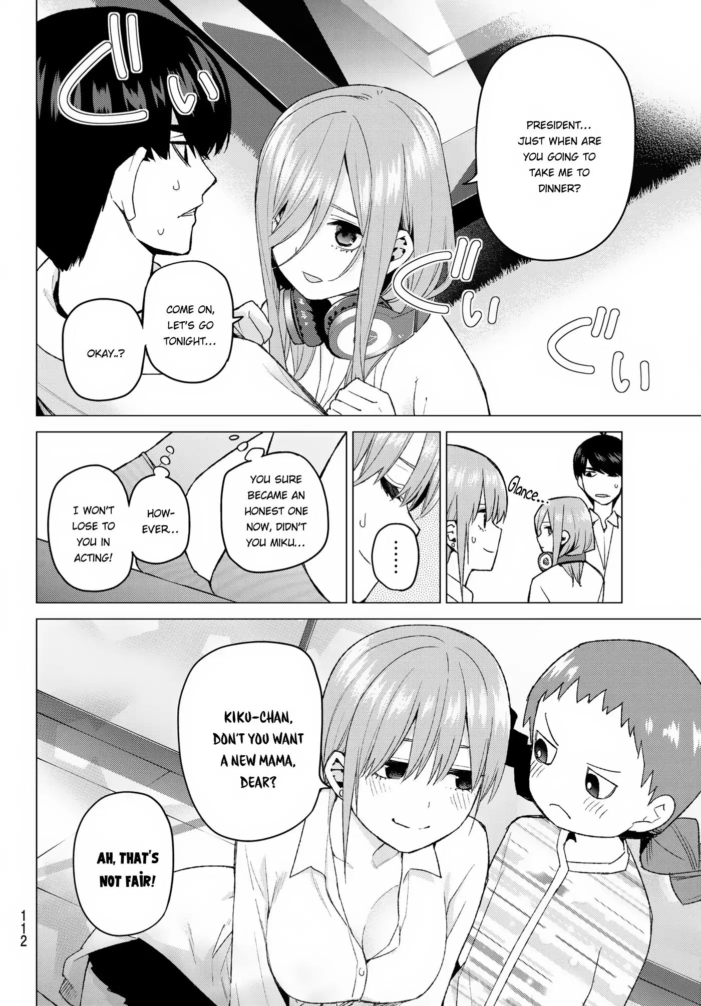 Go-Toubun No Hanayome - Vol.5 Chapter 38: Confession In The Living Room